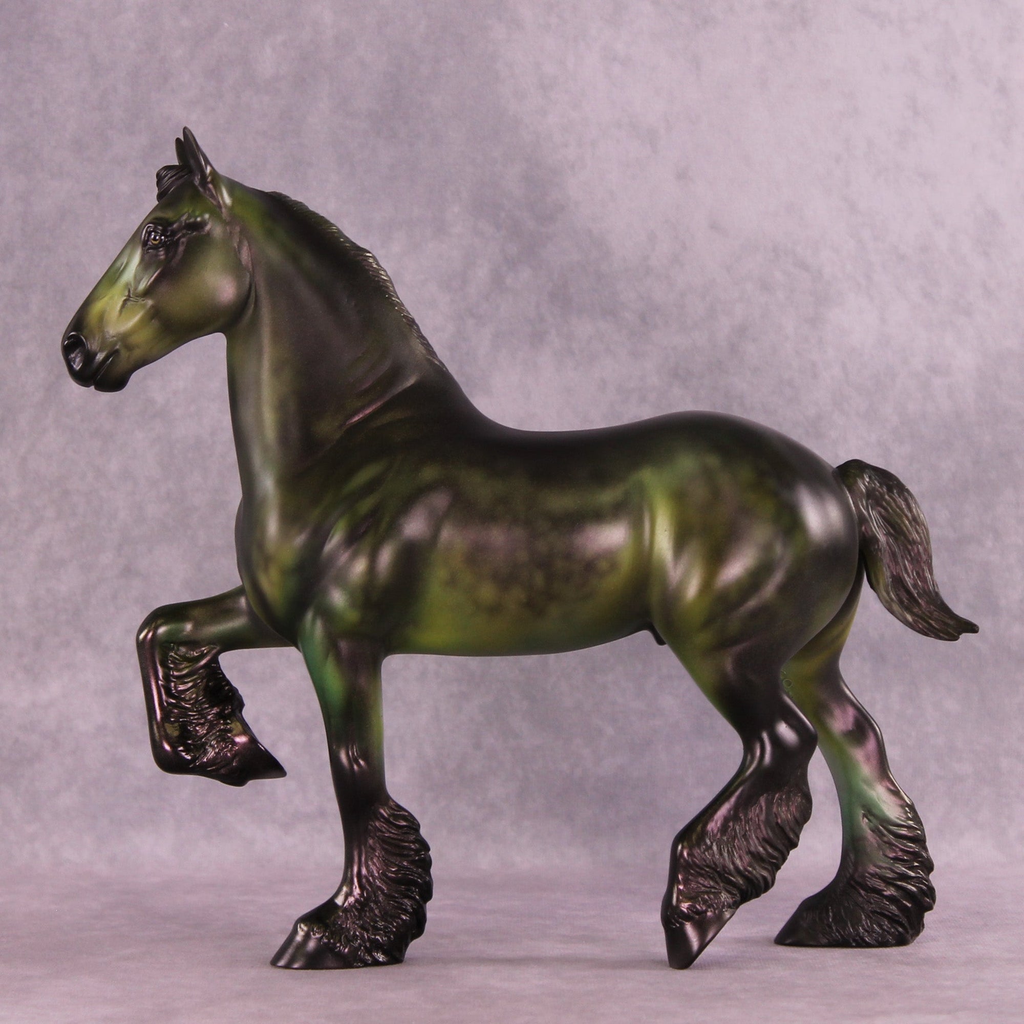 Broccoli OOAK Trotting Drafter by Julie Keim MM25 Group B