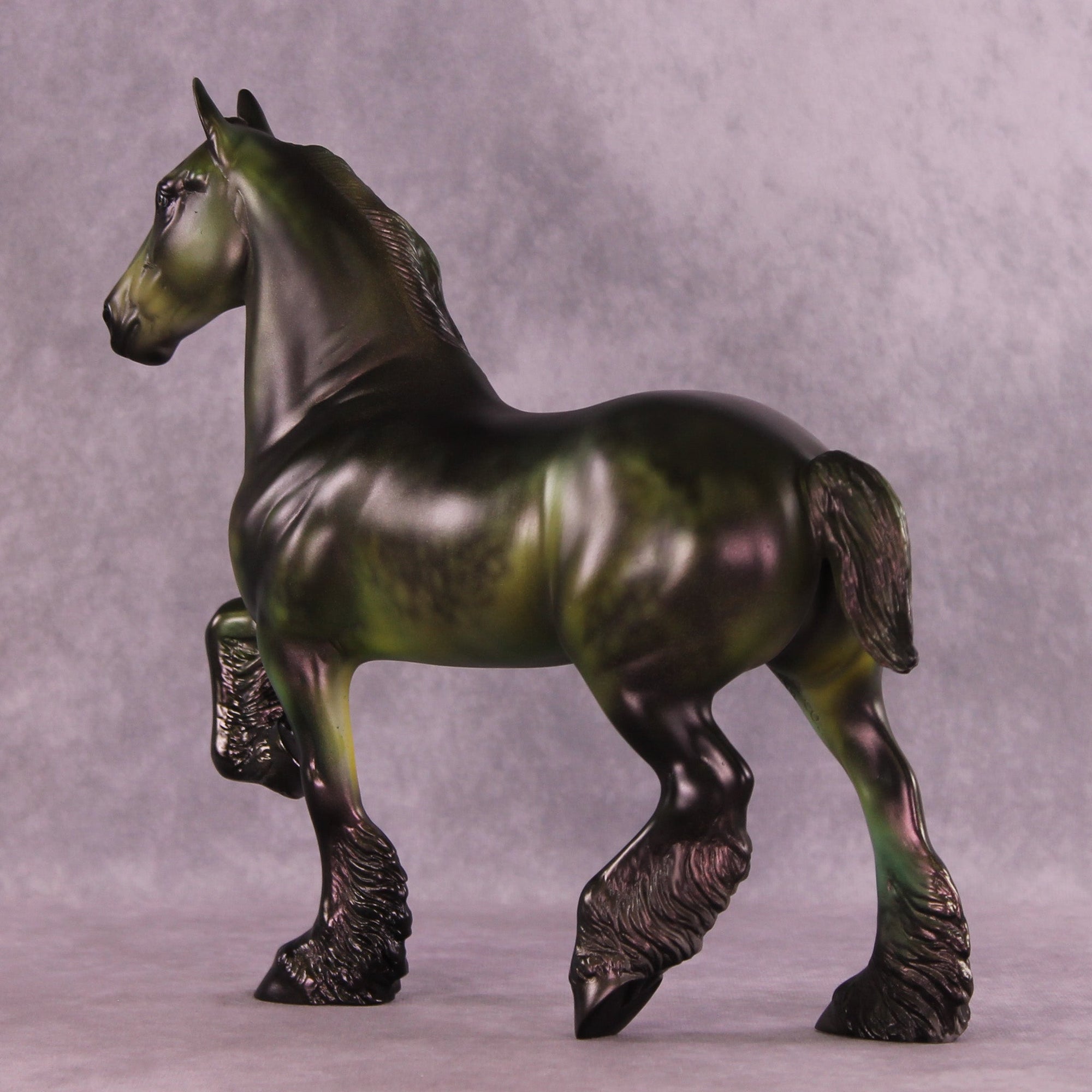 Broccoli OOAK Trotting Drafter by Julie Keim MM25 Group B