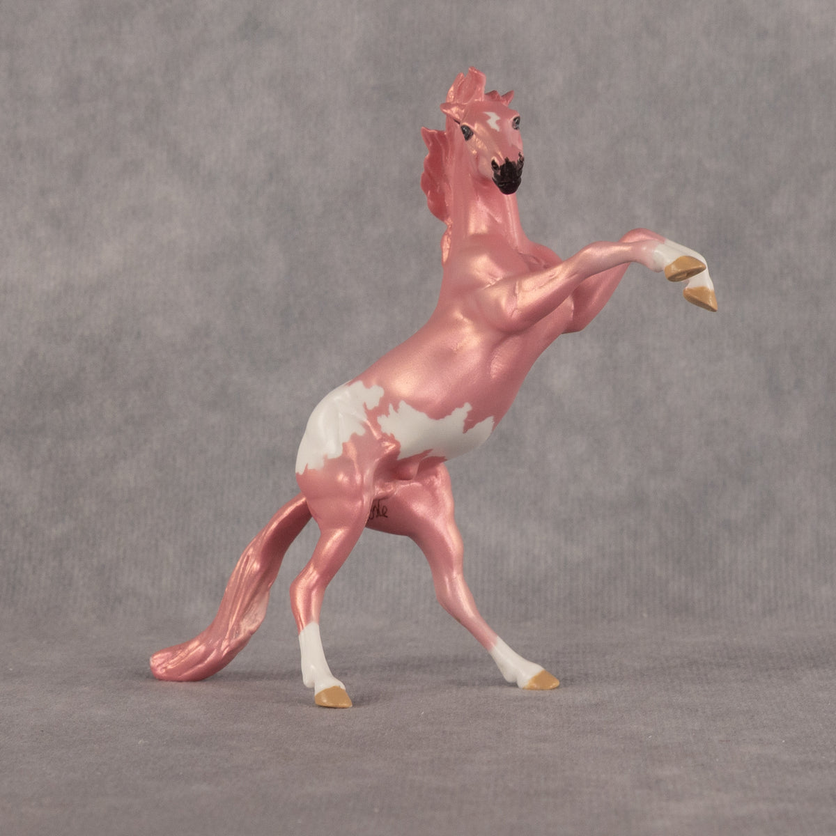 Bubblegum OOAK Chip Mustang by Dawn Quick LHS26