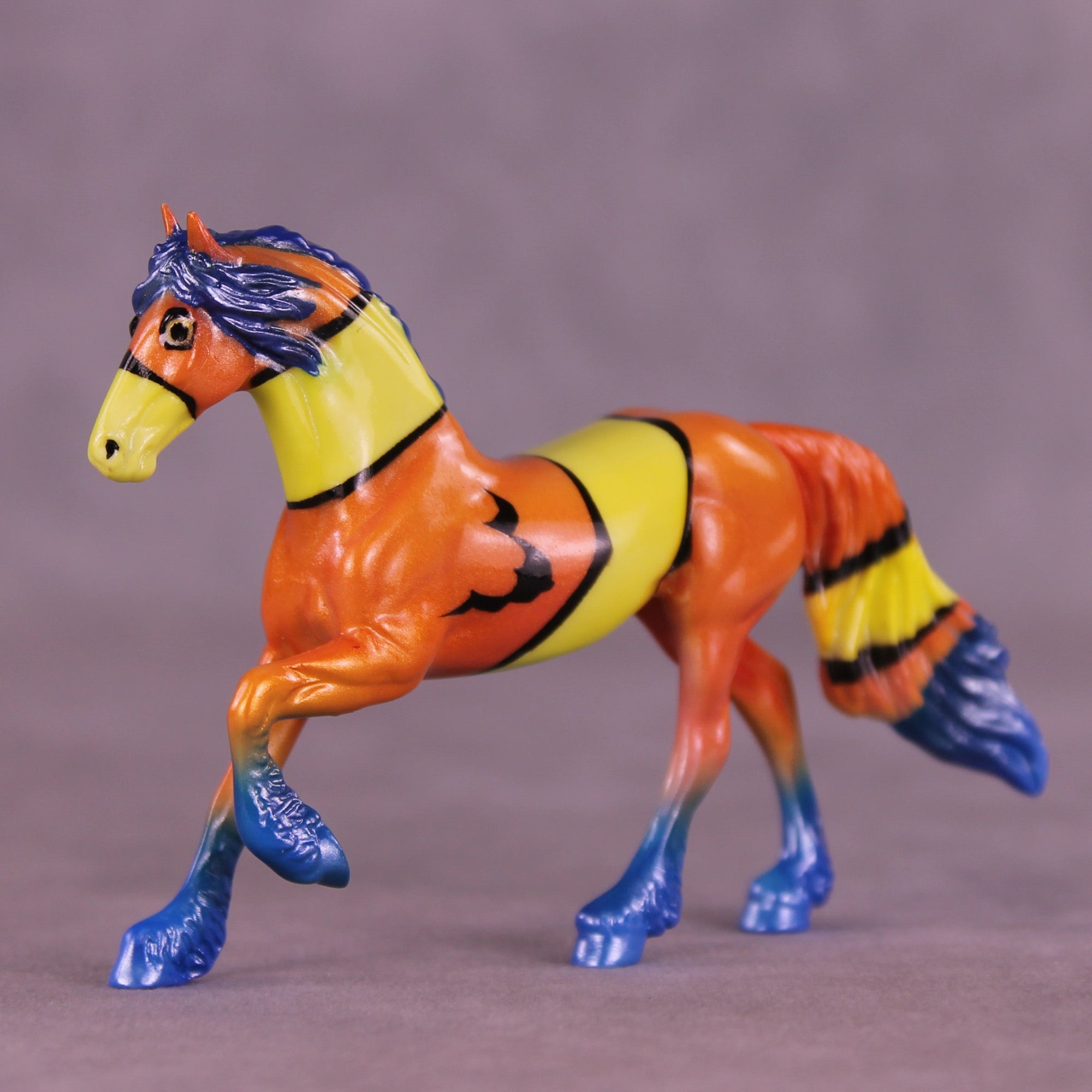 Bubbles OOAK Chip Friesian by Kike (Enrique) Duarte MS25