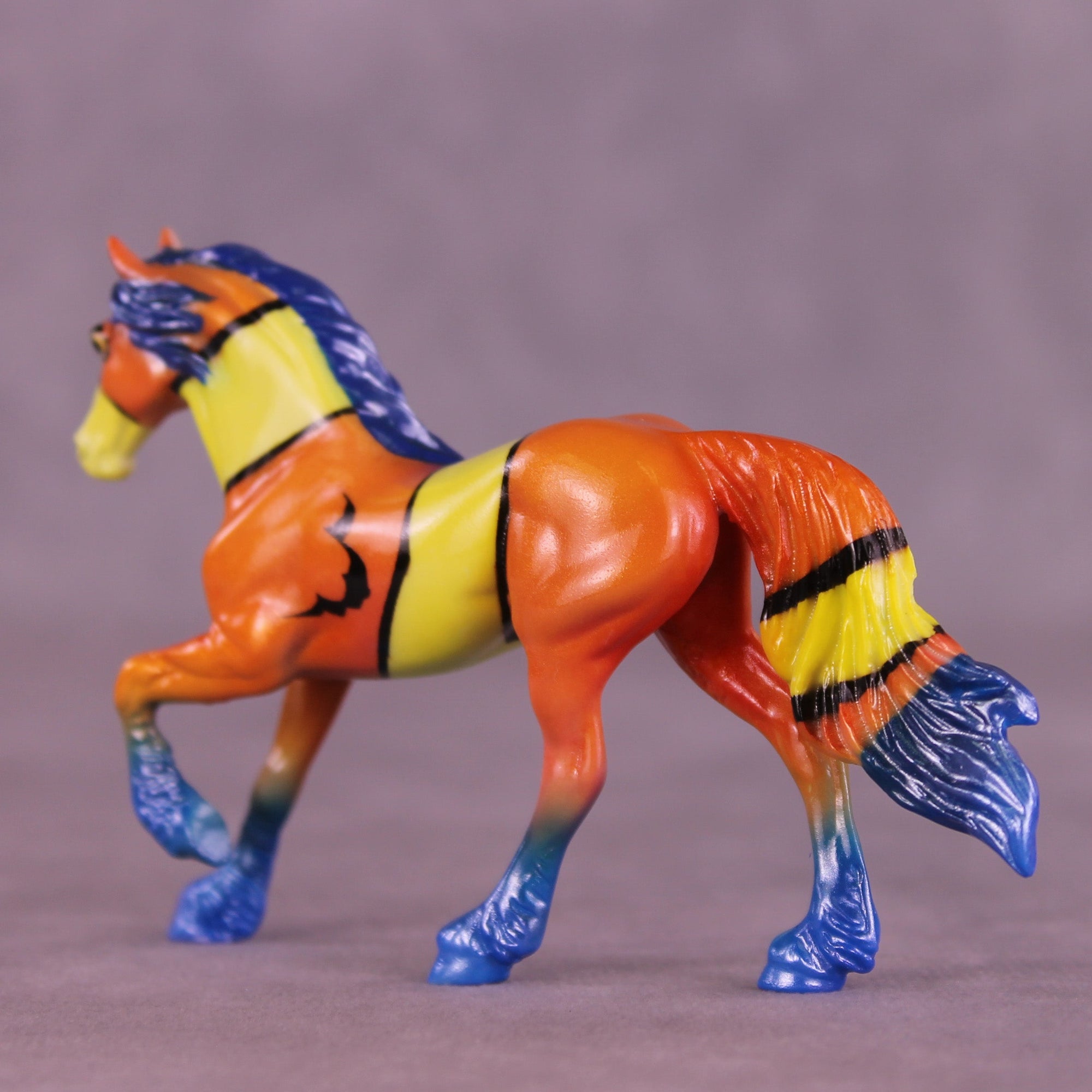 Bubbles OOAK Chip Friesian by Kike (Enrique) Duarte MS25