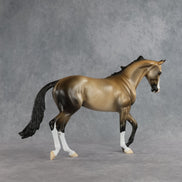 Bullseye OOAK Thoroughbred by Dawn Quick DDOOAKs26