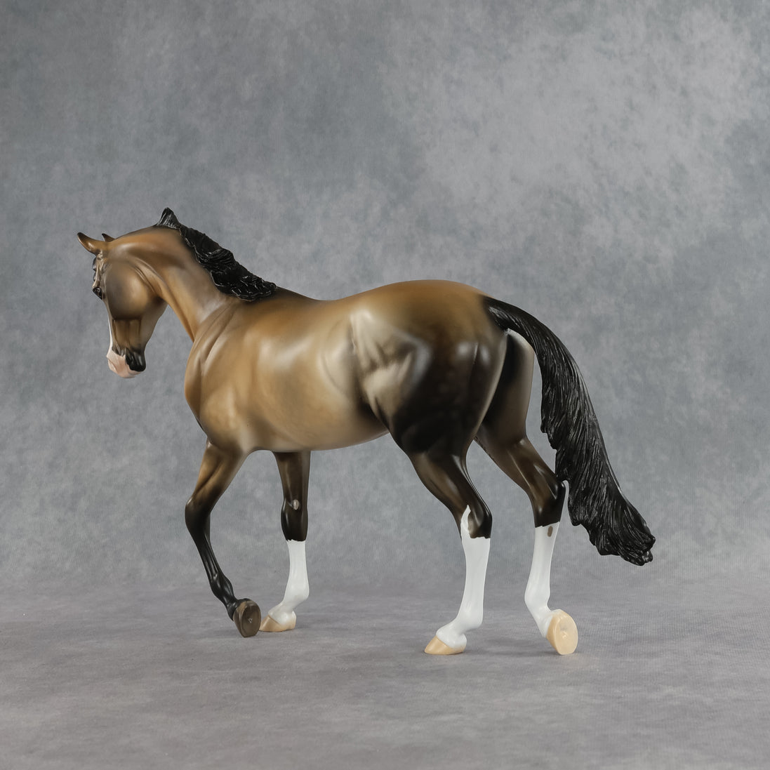 Bullseye OOAK Thoroughbred by Dawn Quick DDOOAKs26