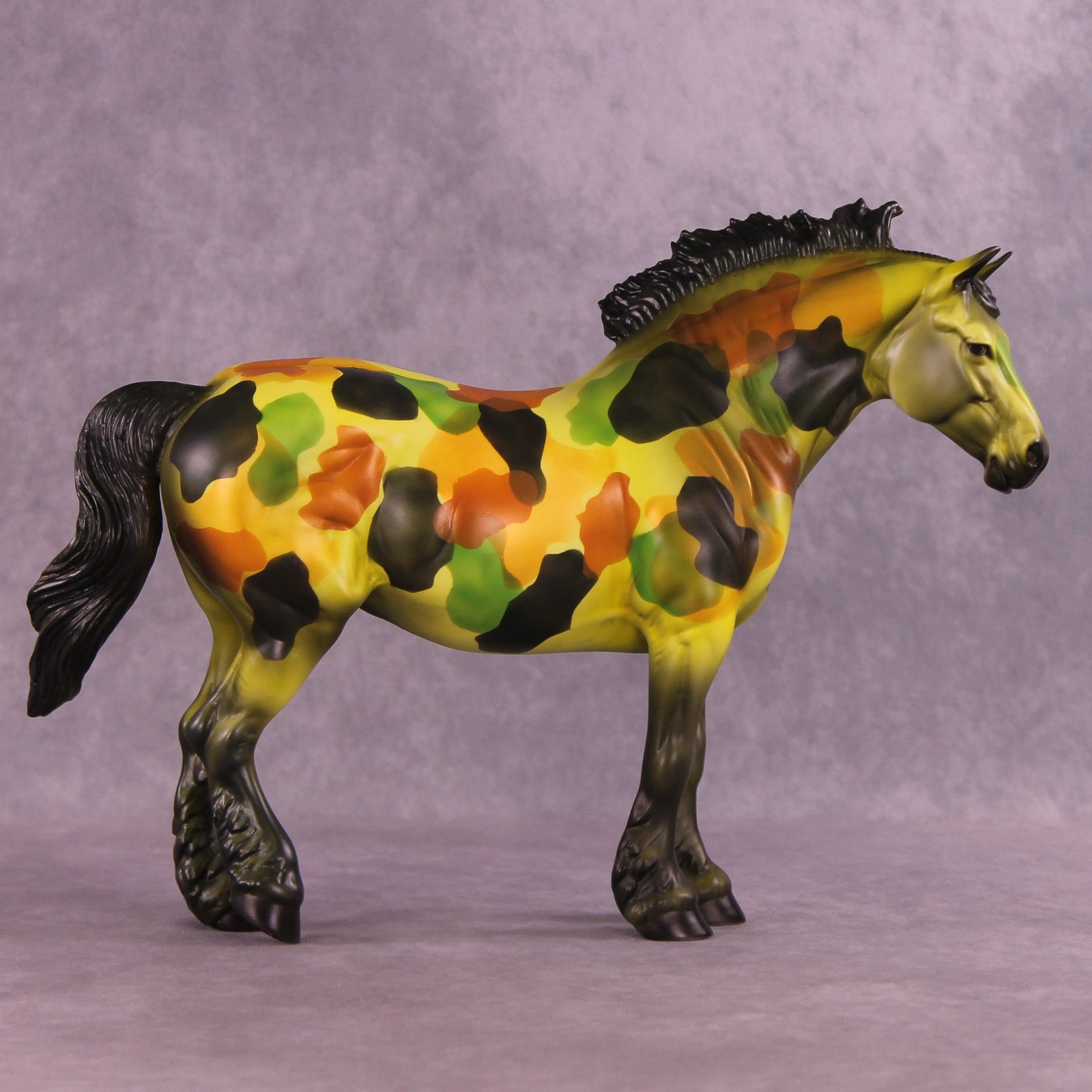 Camouflage  OOAK Bunny by Dawn Quick MM25 Group A