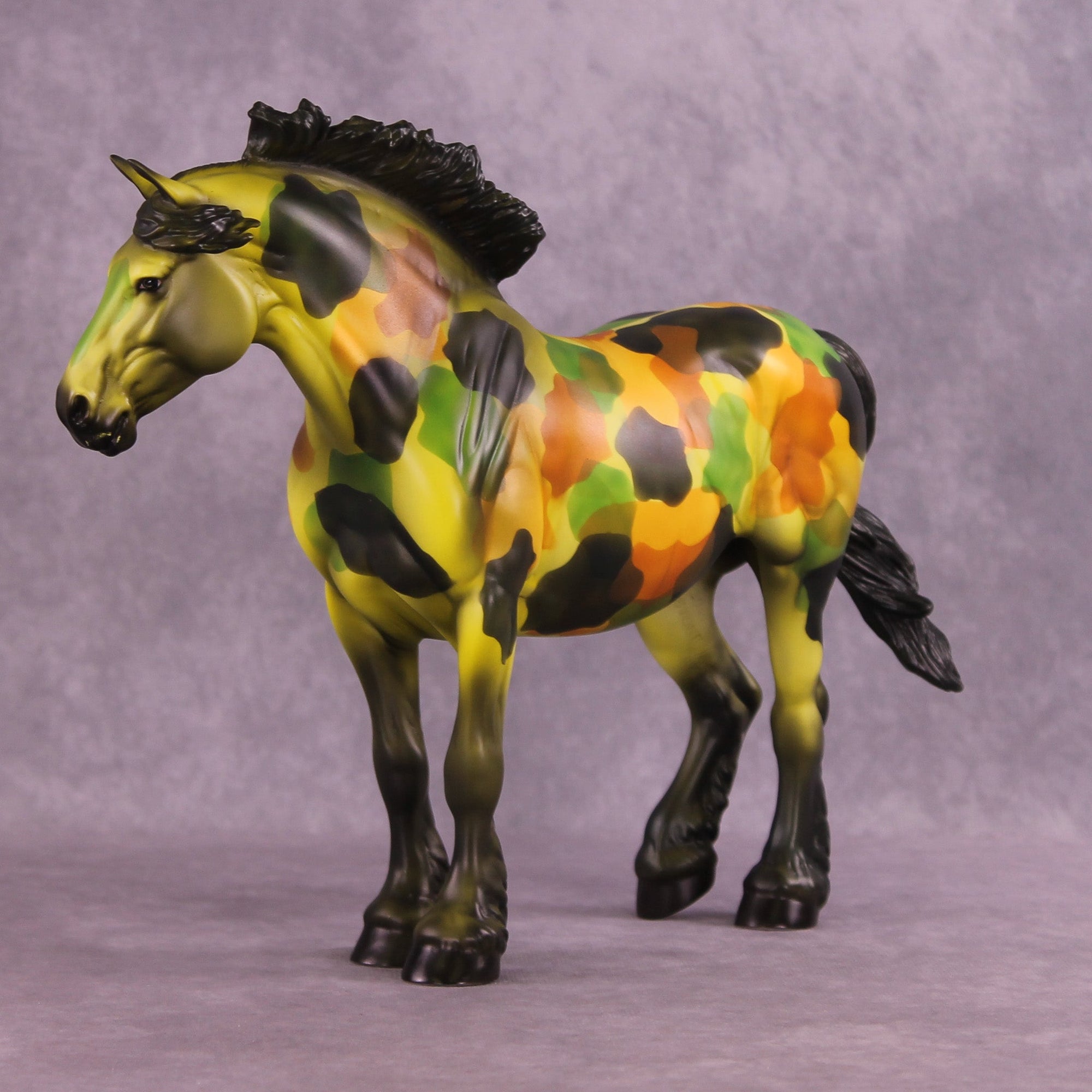 Camouflage  OOAK Bunny by Dawn Quick MM25 Group A