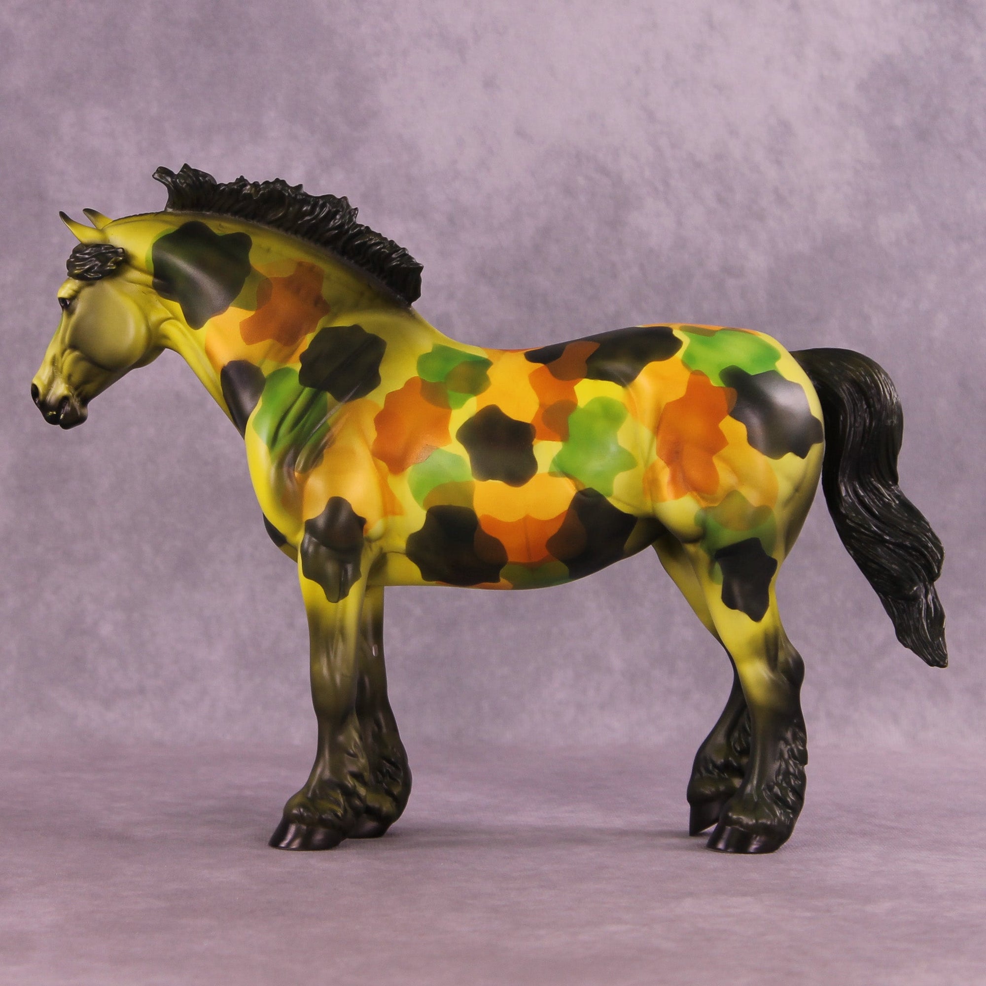 Camouflage  OOAK Bunny by Dawn Quick MM25 Group A