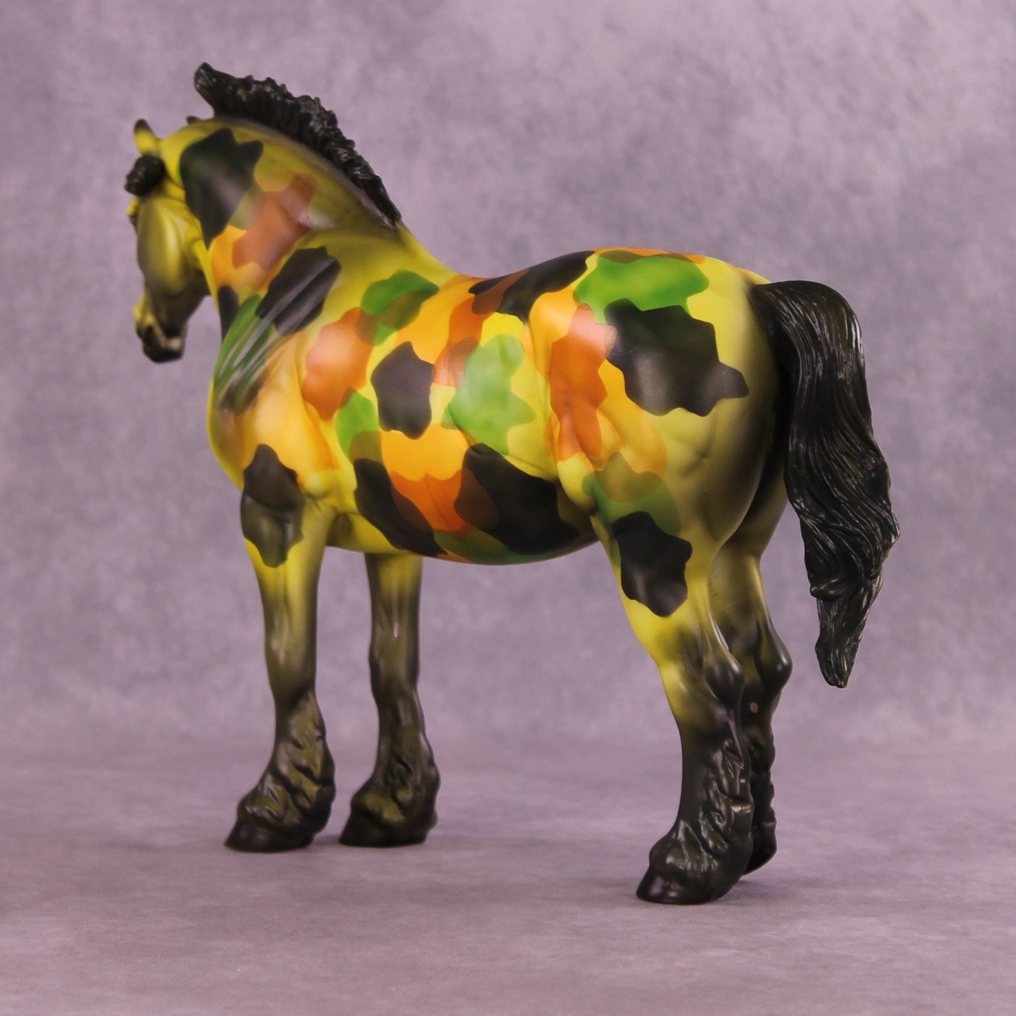 Camouflage  OOAK Bunny by Dawn Quick MM25 Group A