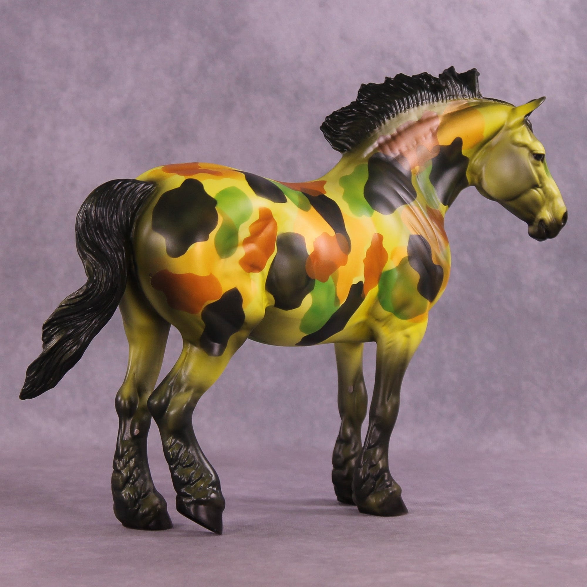 Camouflage  OOAK Bunny by Dawn Quick MM25 Group A