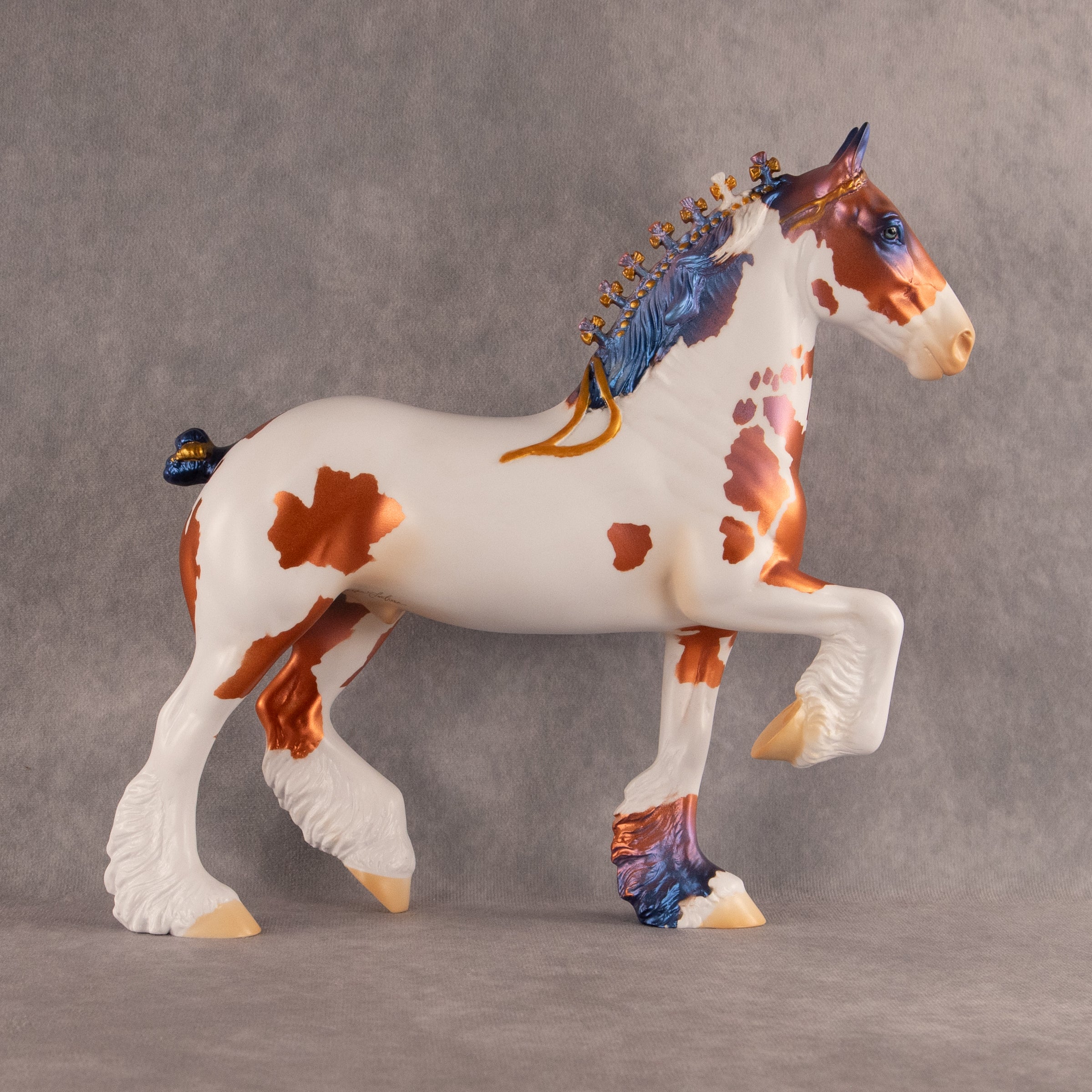 Candescent OOAK Trotting Drafter by Alex Fortman EQ26
