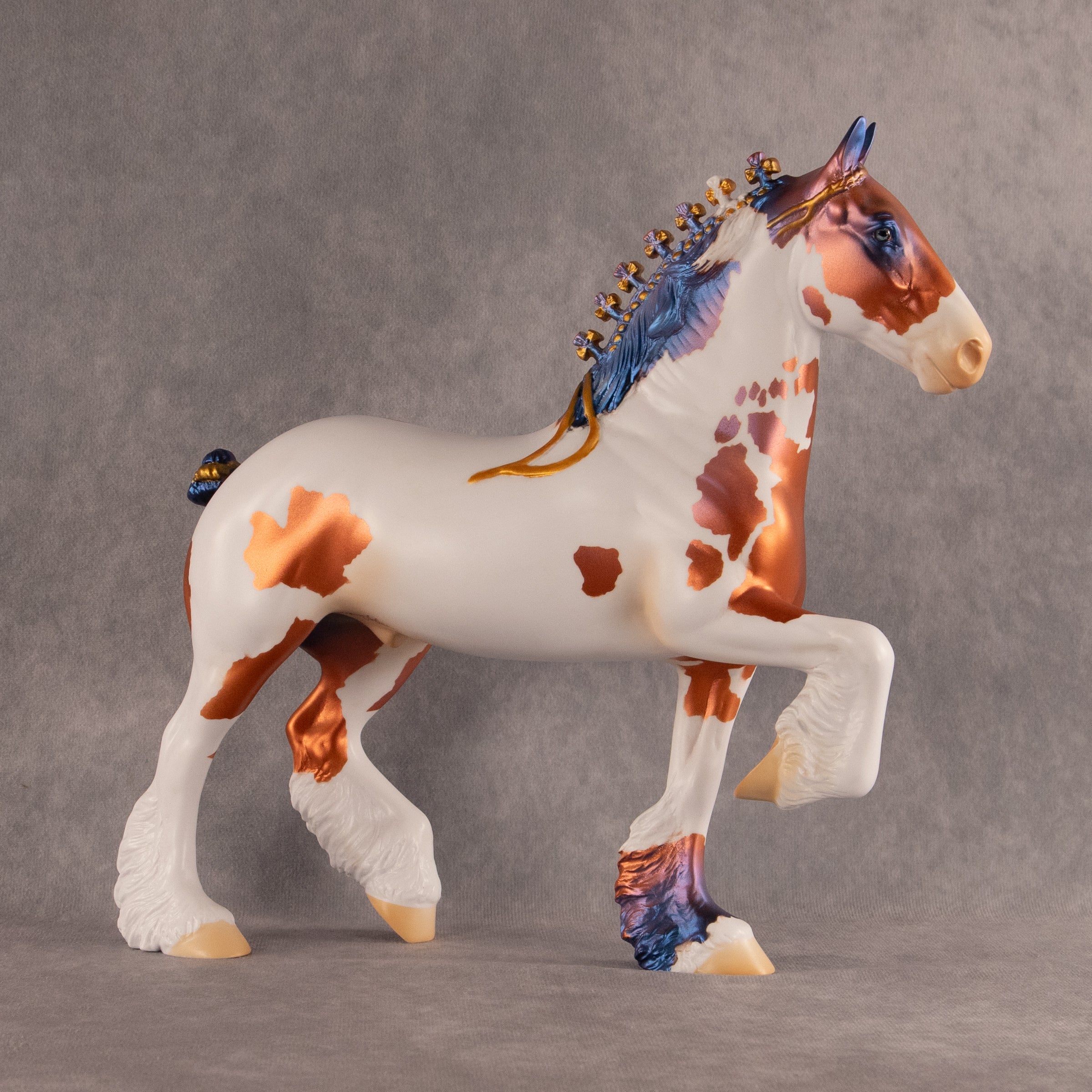 Candescent OOAK Trotting Drafter by Alex Fortman EQ26