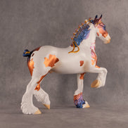 Candescent OOAK Trotting Drafter by Alex Fortman EQ26