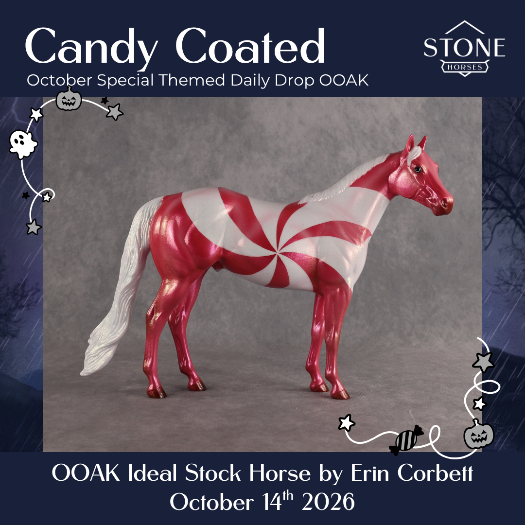 Candy Coated OOAK Ideal Stock Horse by Erin Corbett DDOOAKs26