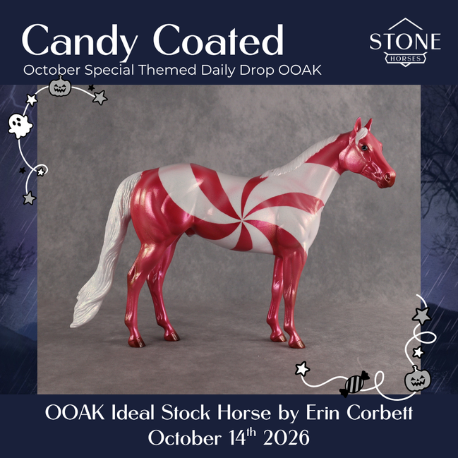Candy Coated OOAK Ideal Stock Horse by Erin Corbett DDOOAKs26