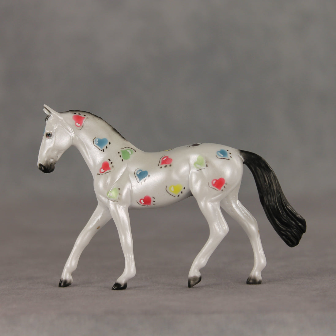 Candy Hearts OOAK Chip Warmblood by Dawn Quick VV26