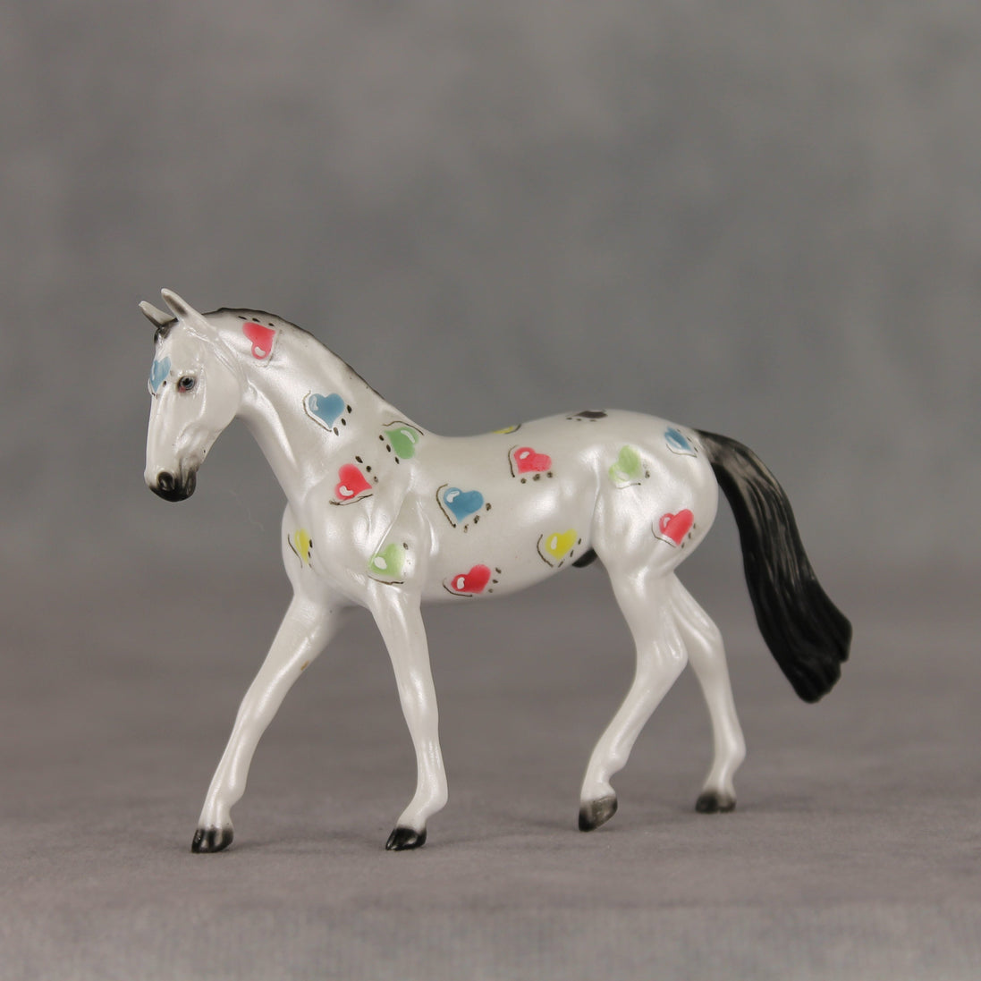 Candy Hearts OOAK Chip Warmblood by Dawn Quick VV26