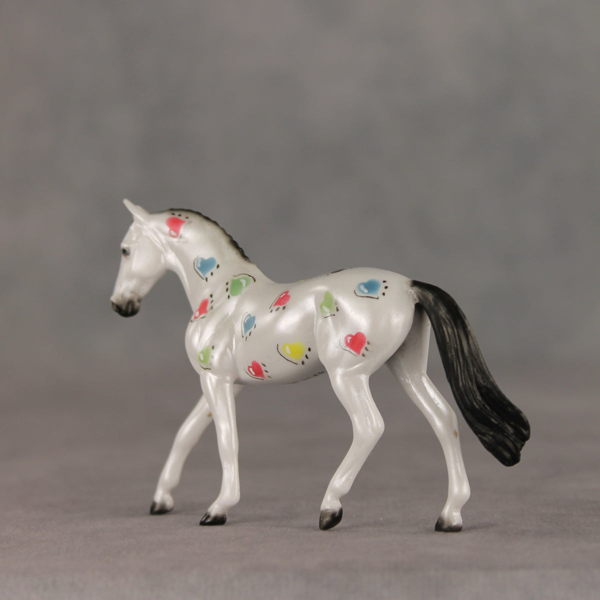 Candy Hearts OOAK Chip Warmblood by Dawn Quick VV26