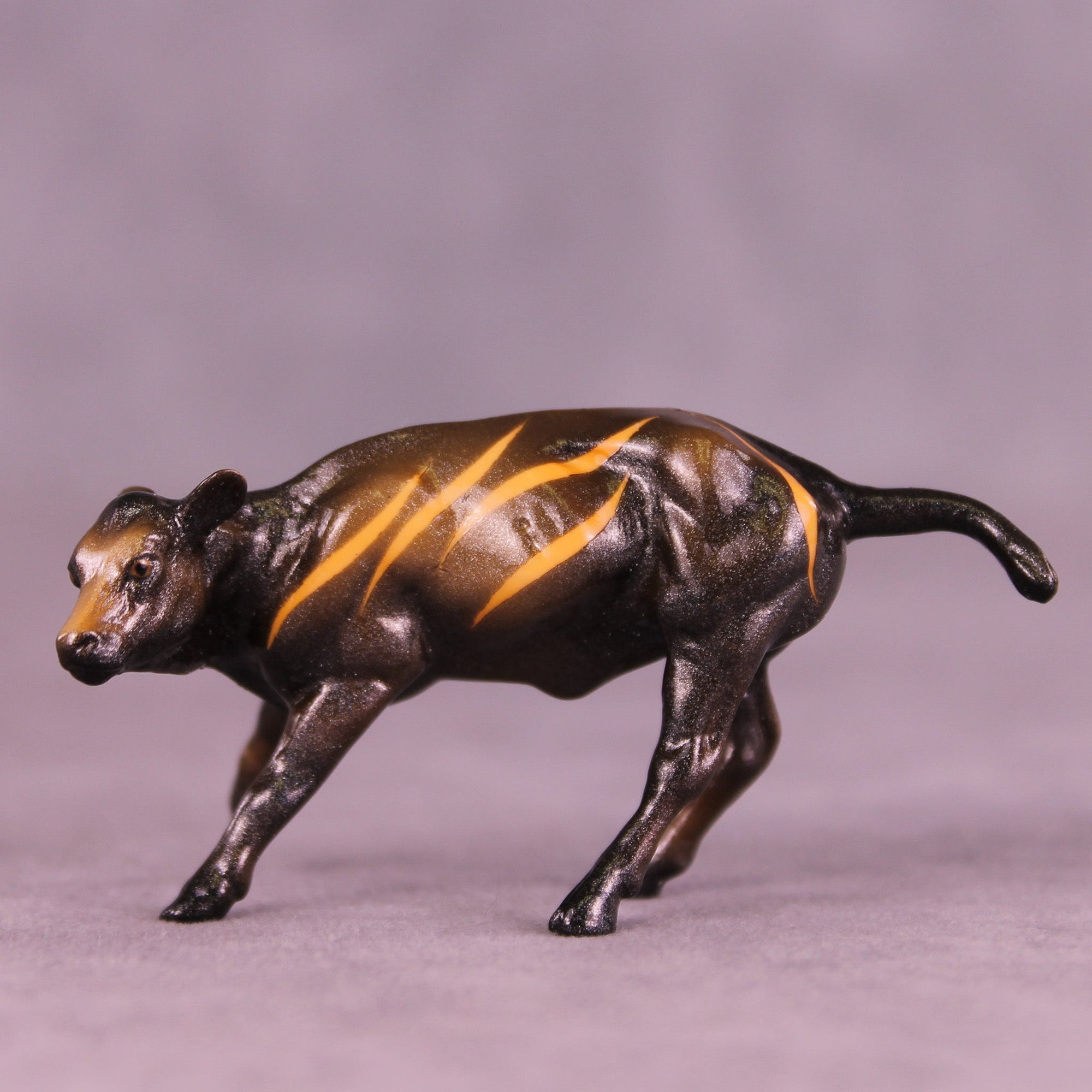 Caramel Candy OOAK Chip Cow by Kike (Enrique) Duarte MM25 Group A