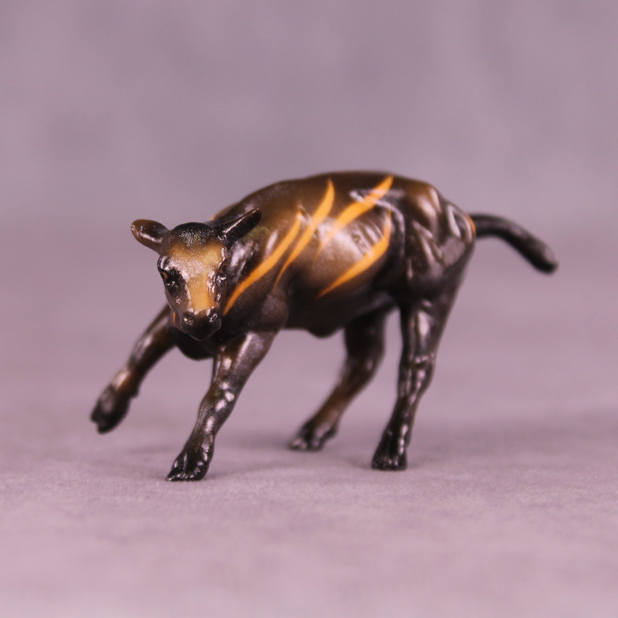 Caramel Candy OOAK Chip Cow by Kike (Enrique) Duarte MM25 Group A