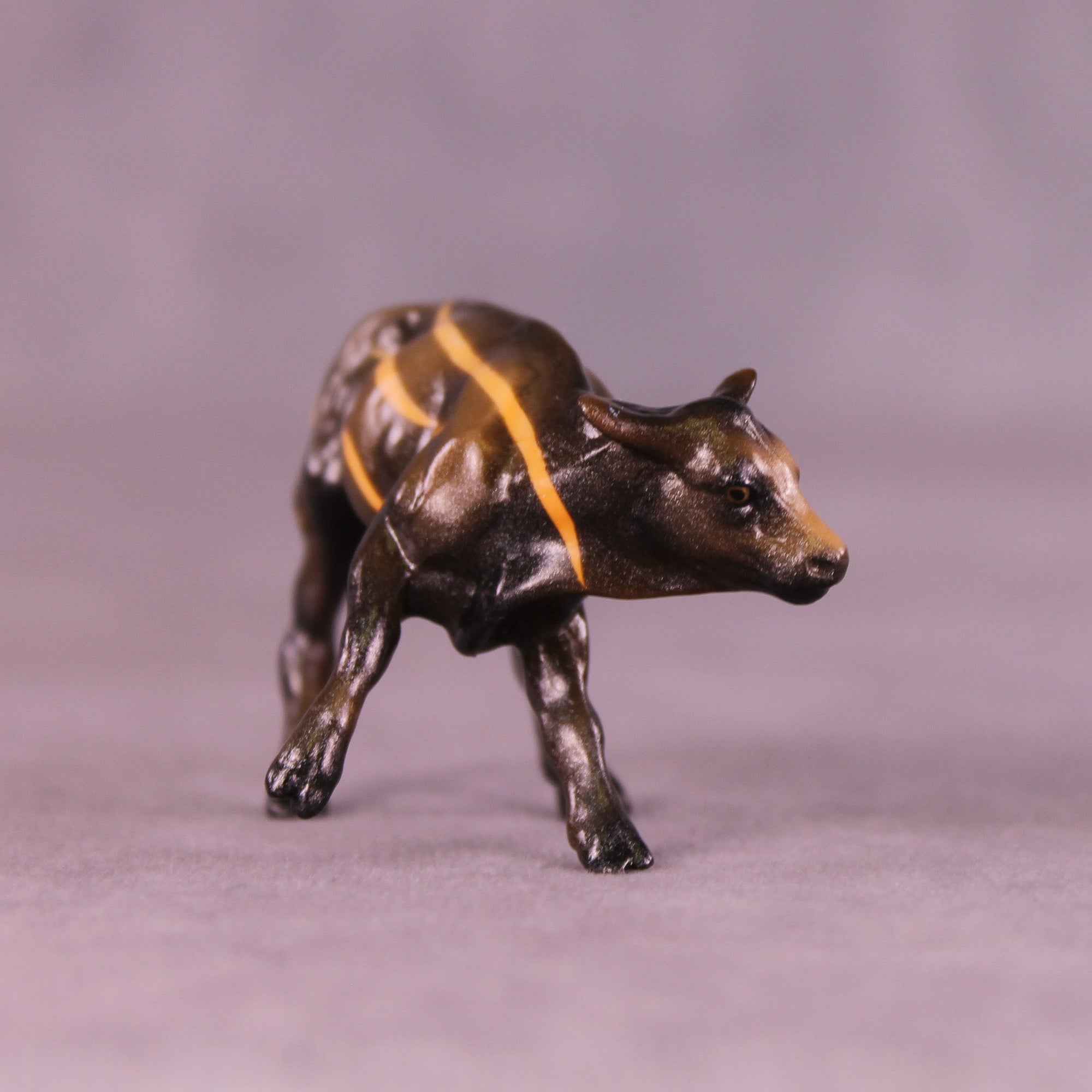 Caramel Candy OOAK Chip Cow by Kike (Enrique) Duarte MM25 Group A