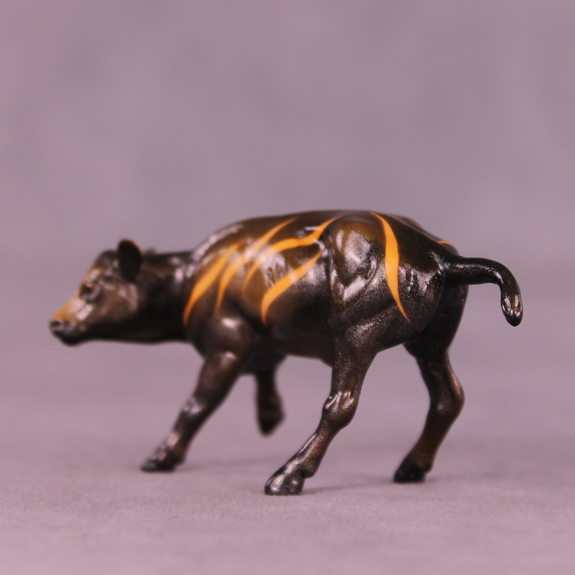 Caramel Candy OOAK Chip Cow by Kike (Enrique) Duarte MM25 Group A