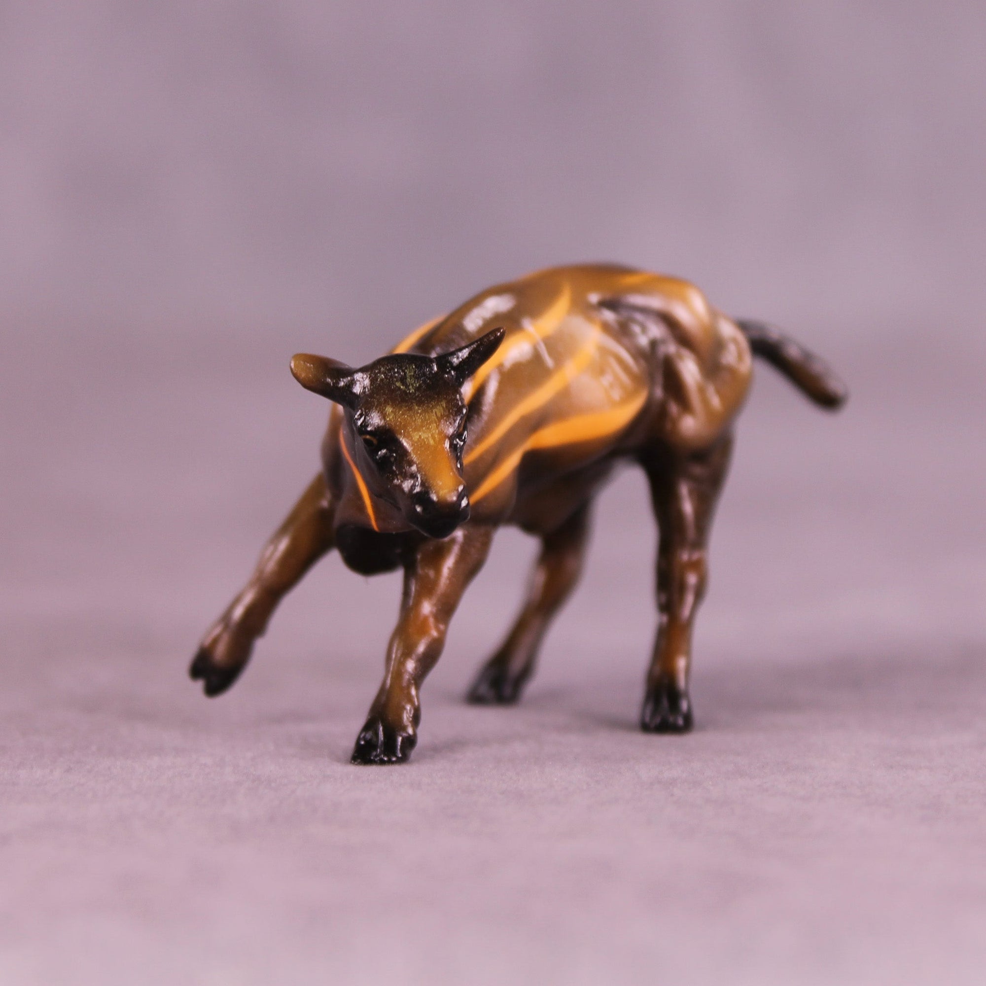 Caramel Corn OOAK Chip Cow by Kike (Enrique) Duarte MM25 Group B
