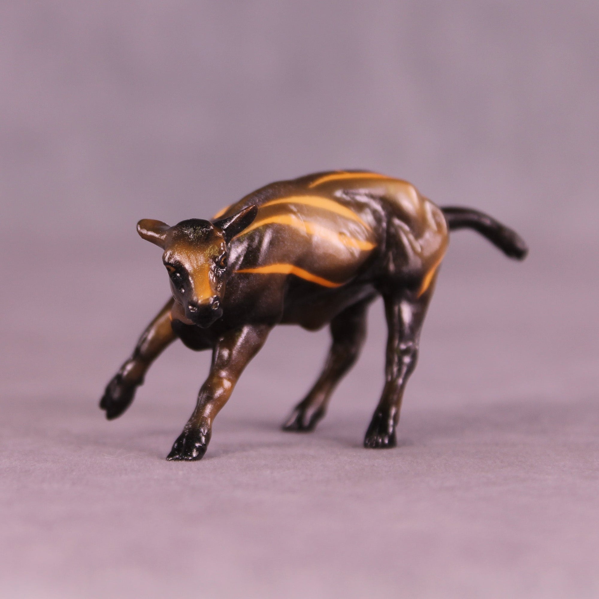 Caramel Crunch OOAK Chip Cow by Kike (Enrique) Duarte MM25 Group C