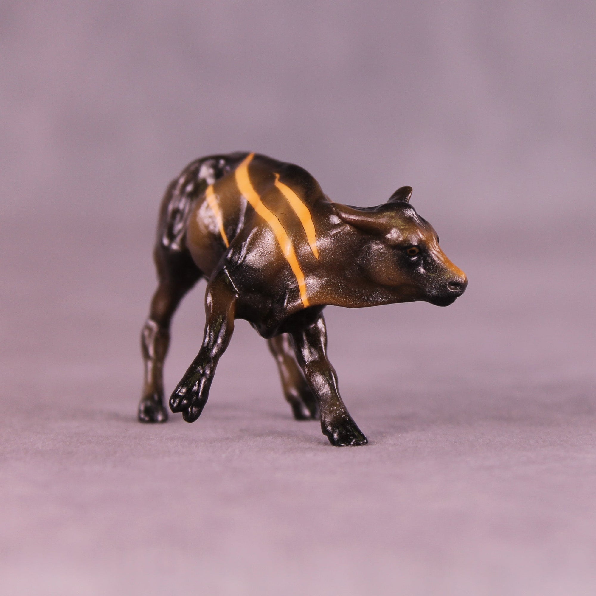Caramel Crunch OOAK Chip Cow by Kike (Enrique) Duarte MM25 Group C
