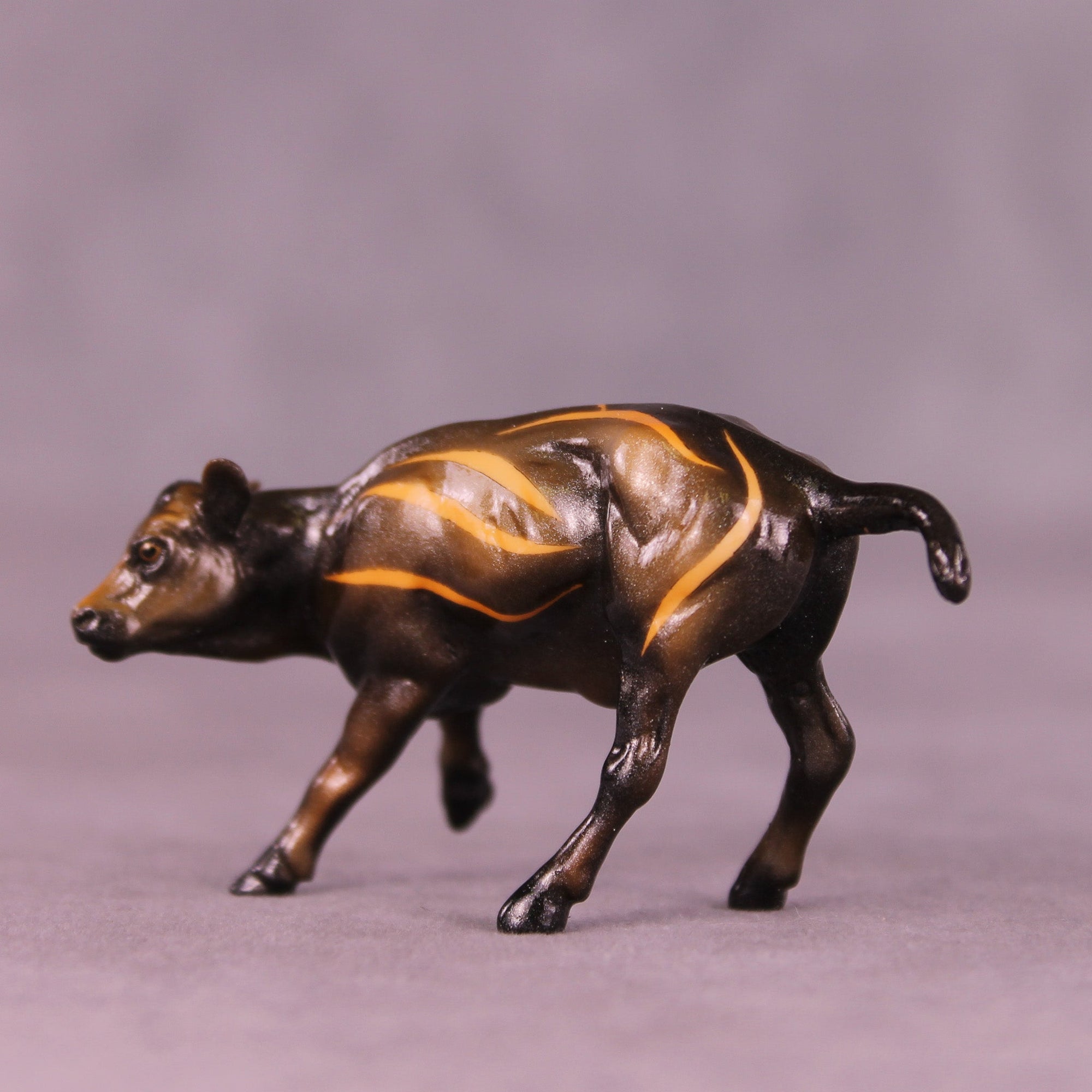 Caramel Crunch OOAK Chip Cow by Kike (Enrique) Duarte MM25 Group C
