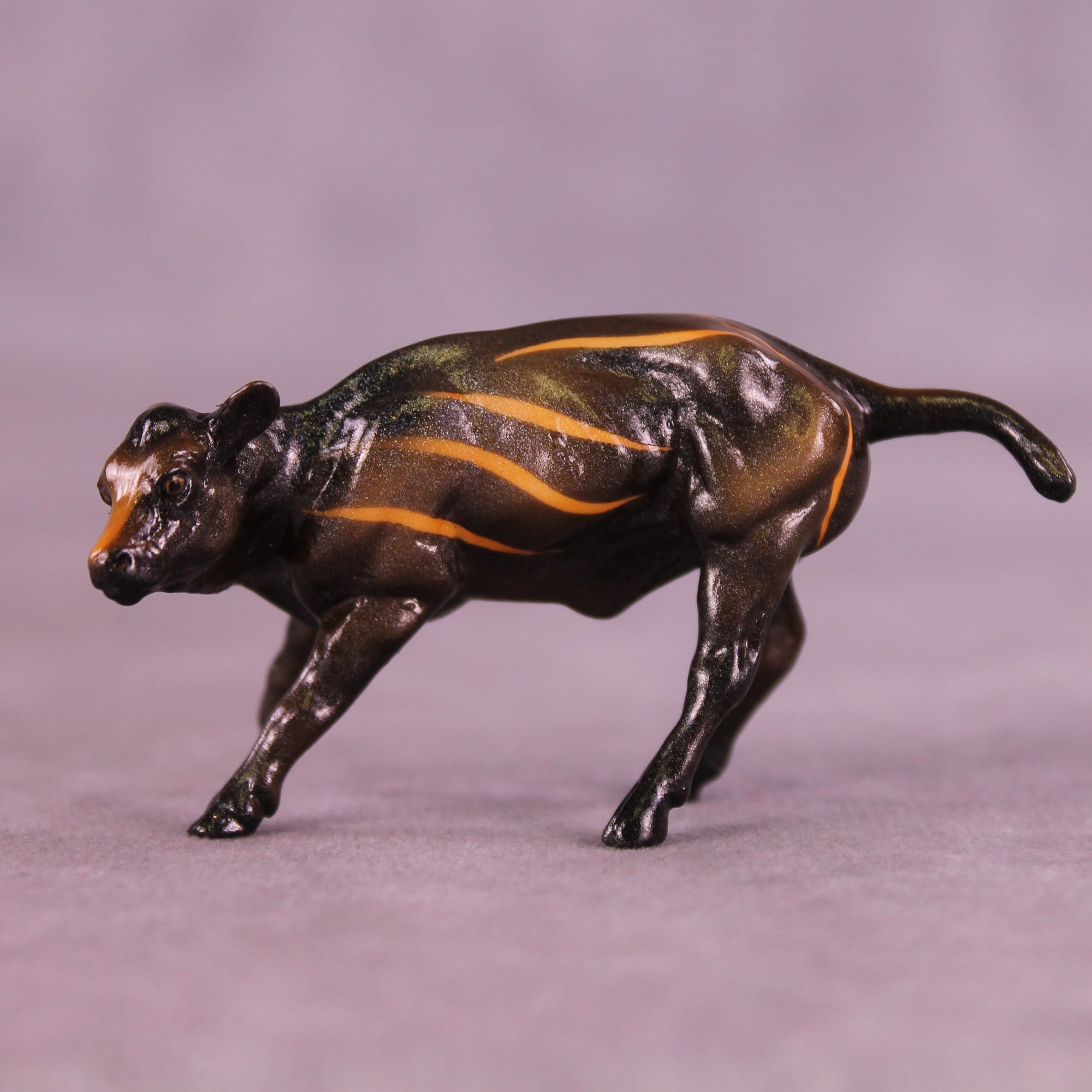 Caramel Drizzle  OOAK Chip Cow by Kike (Enrique) Duarte MM25 Group C