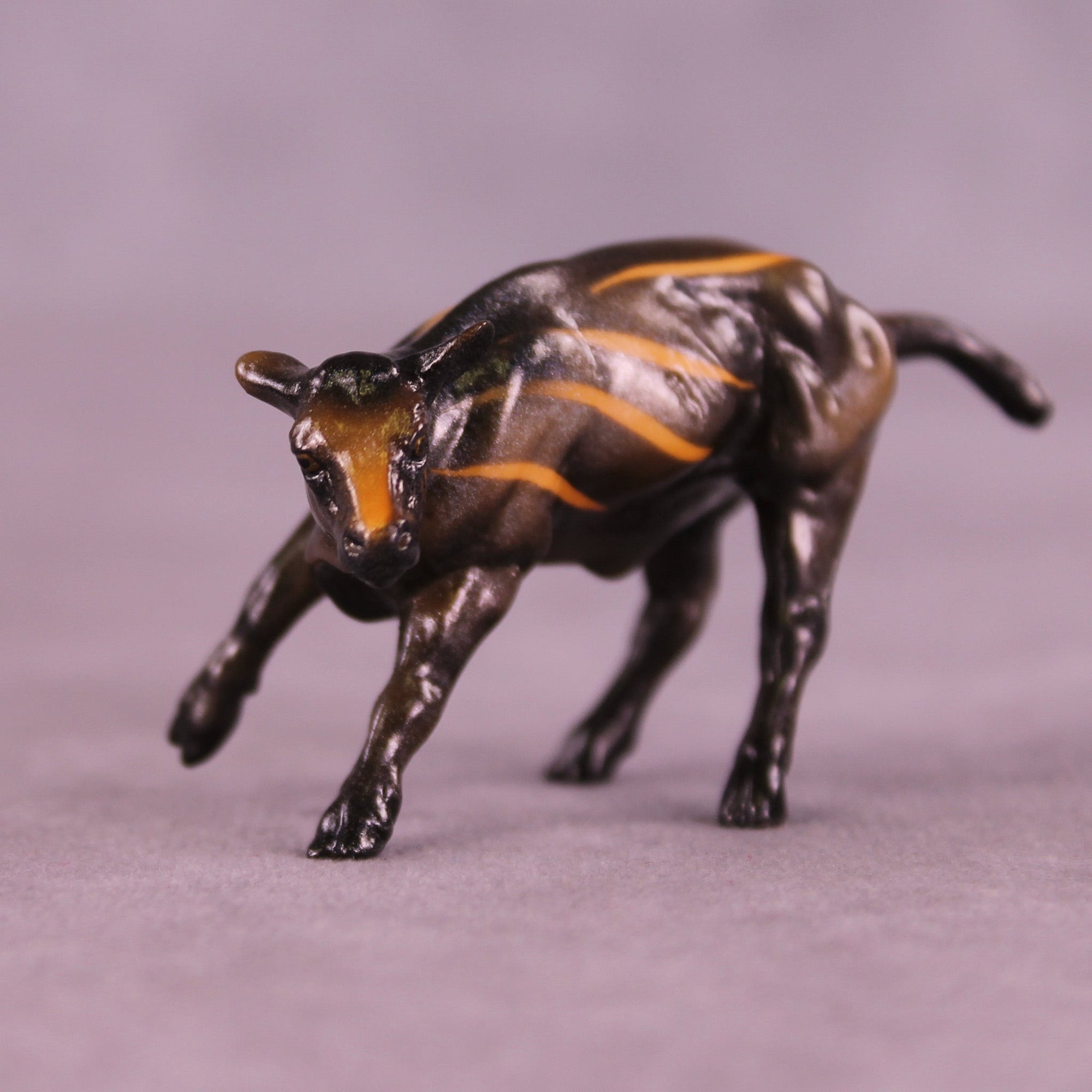 Caramel Drizzle  OOAK Chip Cow by Kike (Enrique) Duarte MM25 Group C