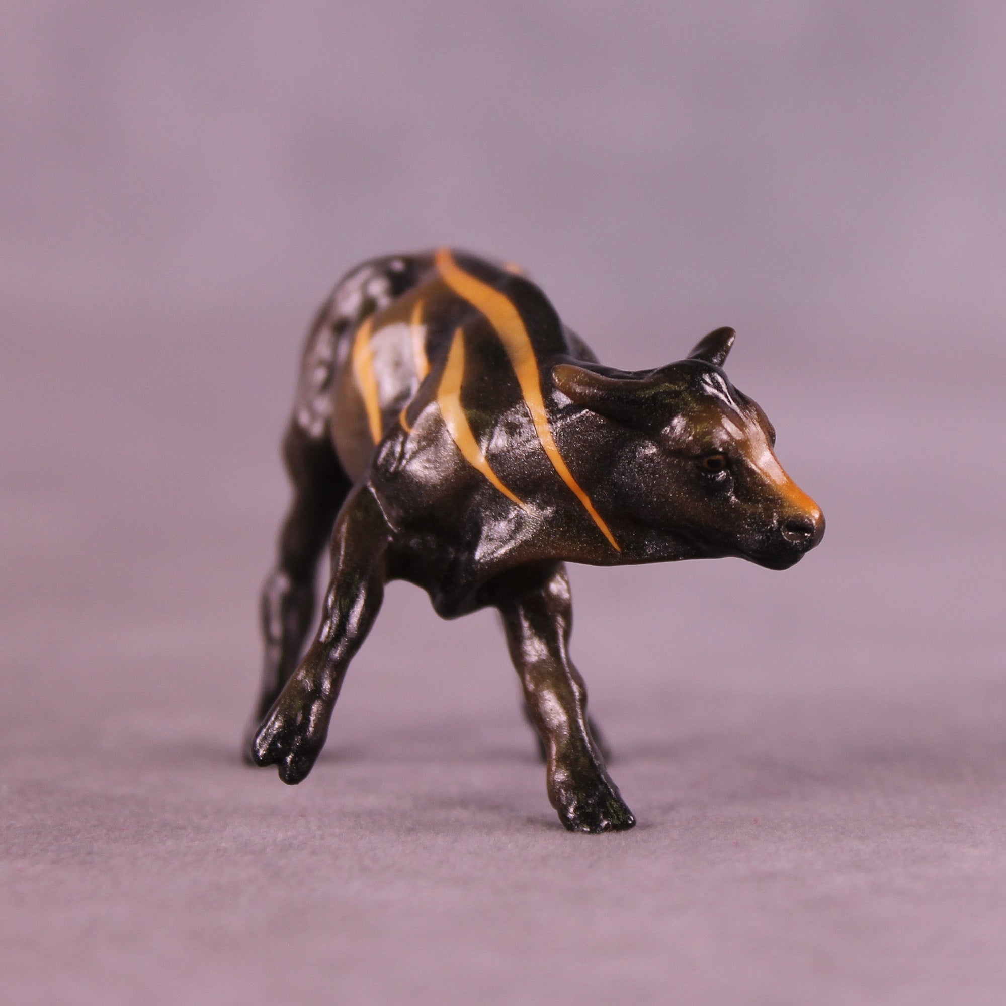 Caramel Drizzle  OOAK Chip Cow by Kike (Enrique) Duarte MM25 Group C