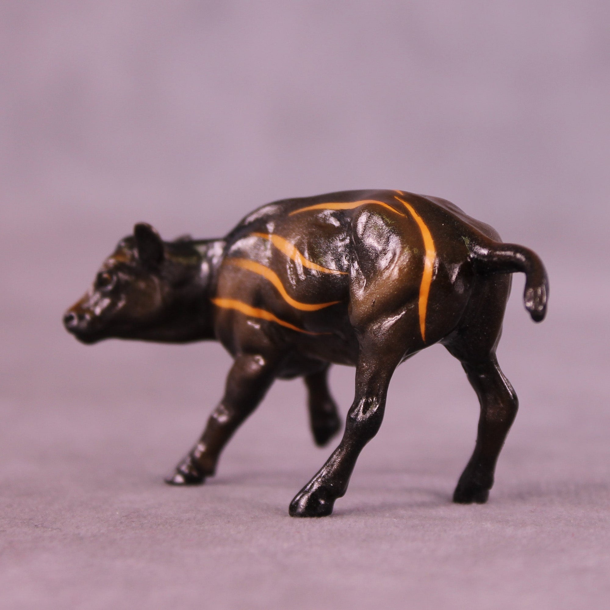 Caramel Drizzle  OOAK Chip Cow by Kike (Enrique) Duarte MM25 Group C