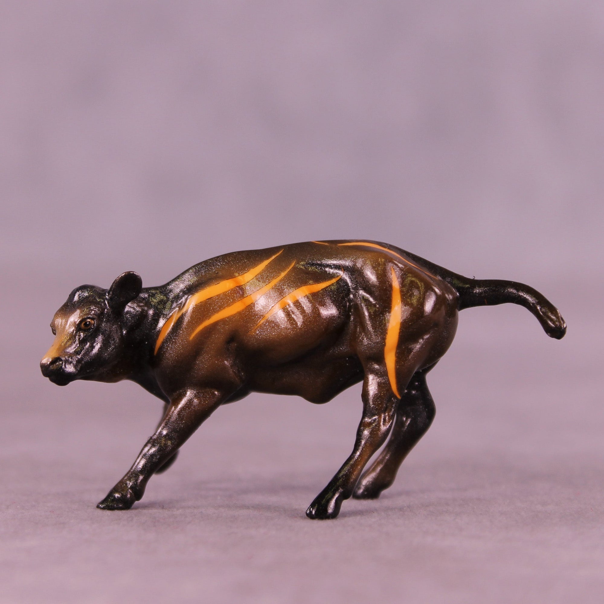 Caramel Latte  OOAK Chip Cow by Kike (Enrique) Duarte MM25 Group D