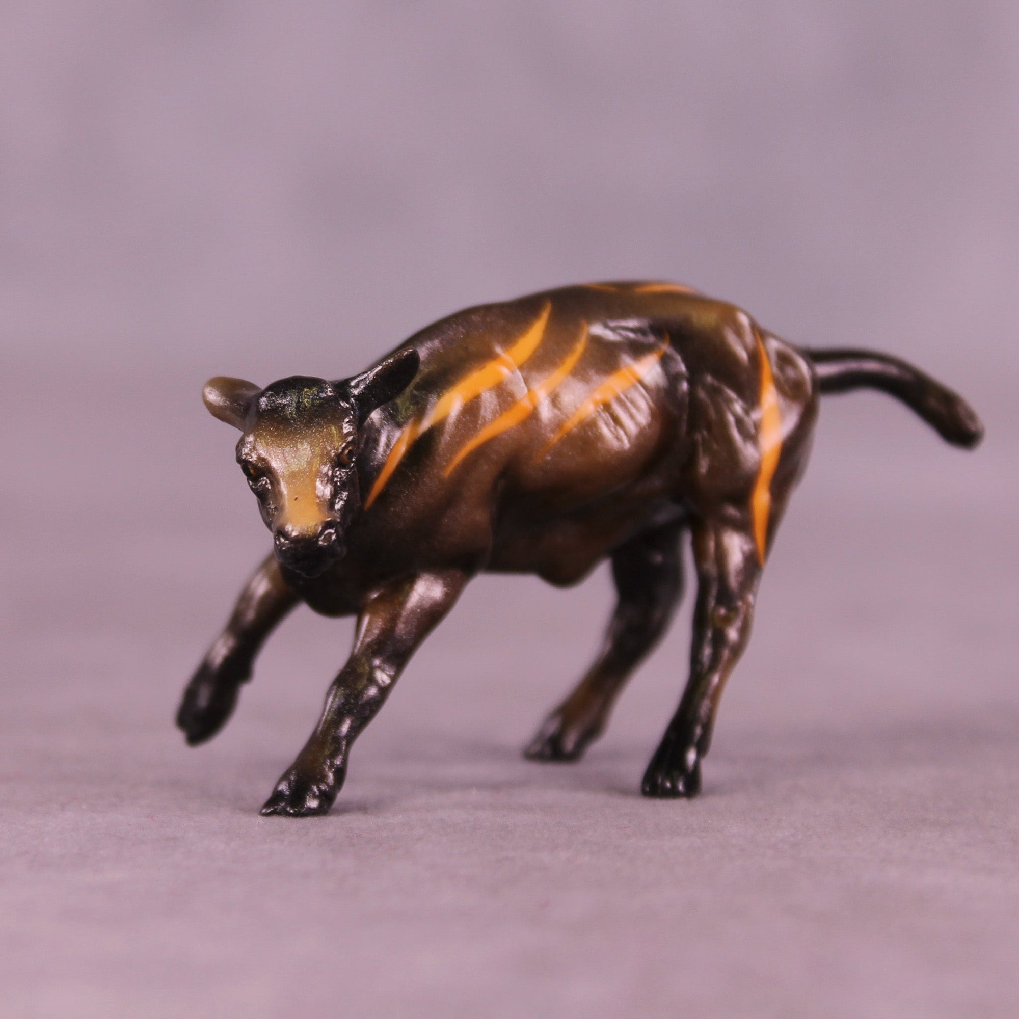 Caramel Latte  OOAK Chip Cow by Kike (Enrique) Duarte MM25 Group D