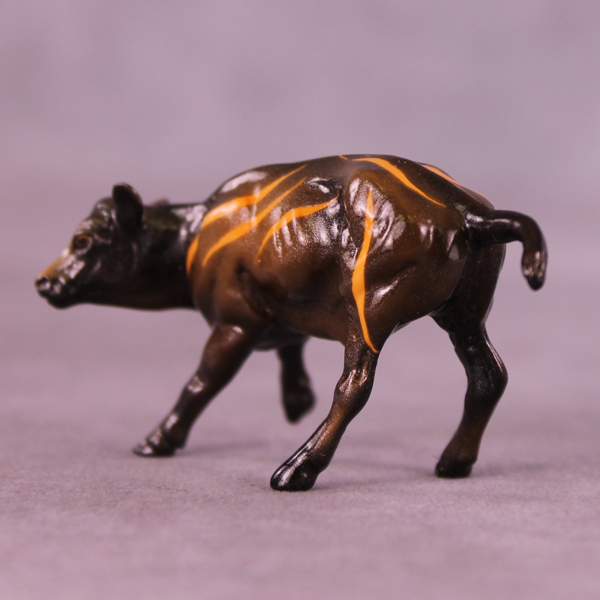 Caramel Latte  OOAK Chip Cow by Kike (Enrique) Duarte MM25 Group D