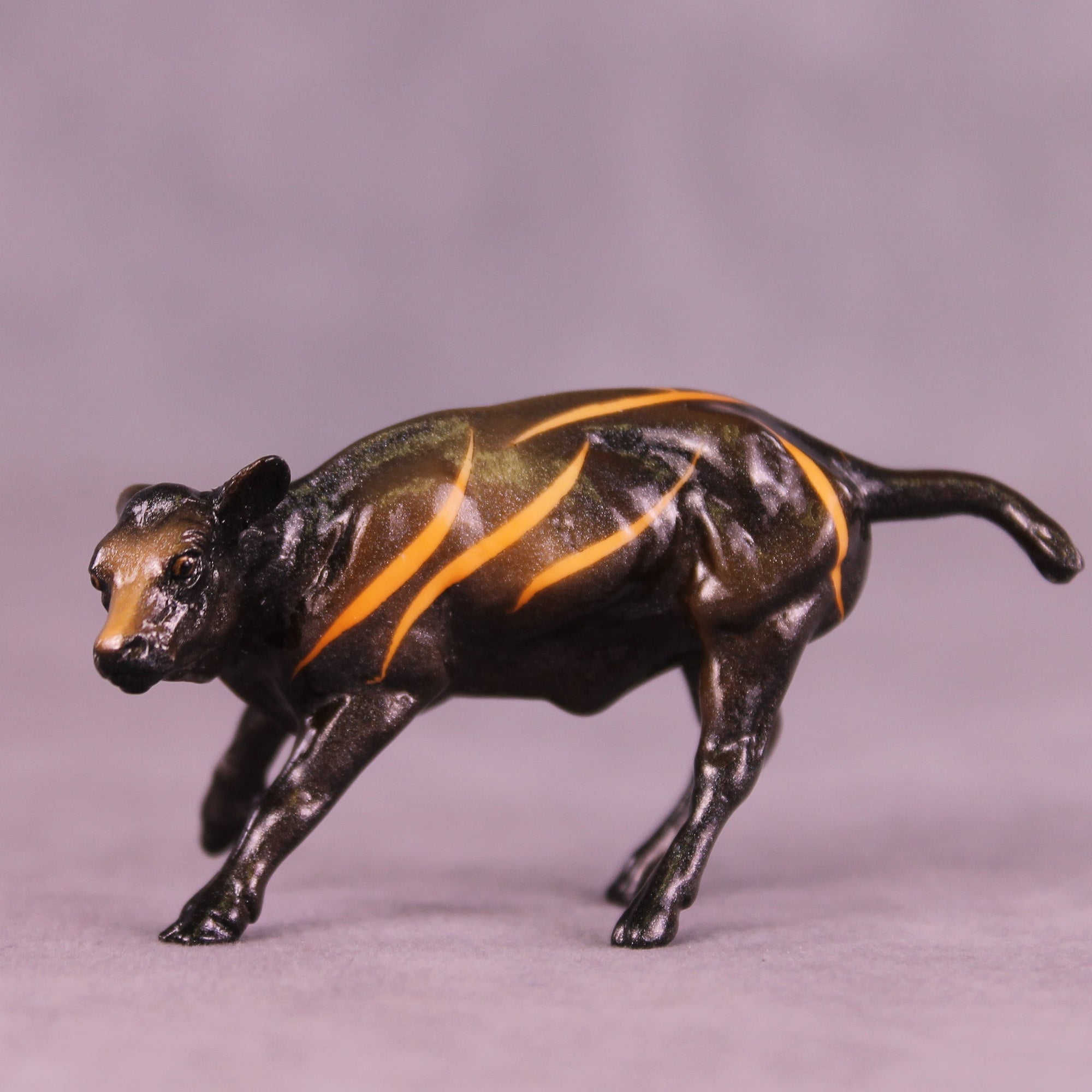 Caramel Sundae OOAK Chip Cow by Kike (Enrique) Duarte MM25 Group D