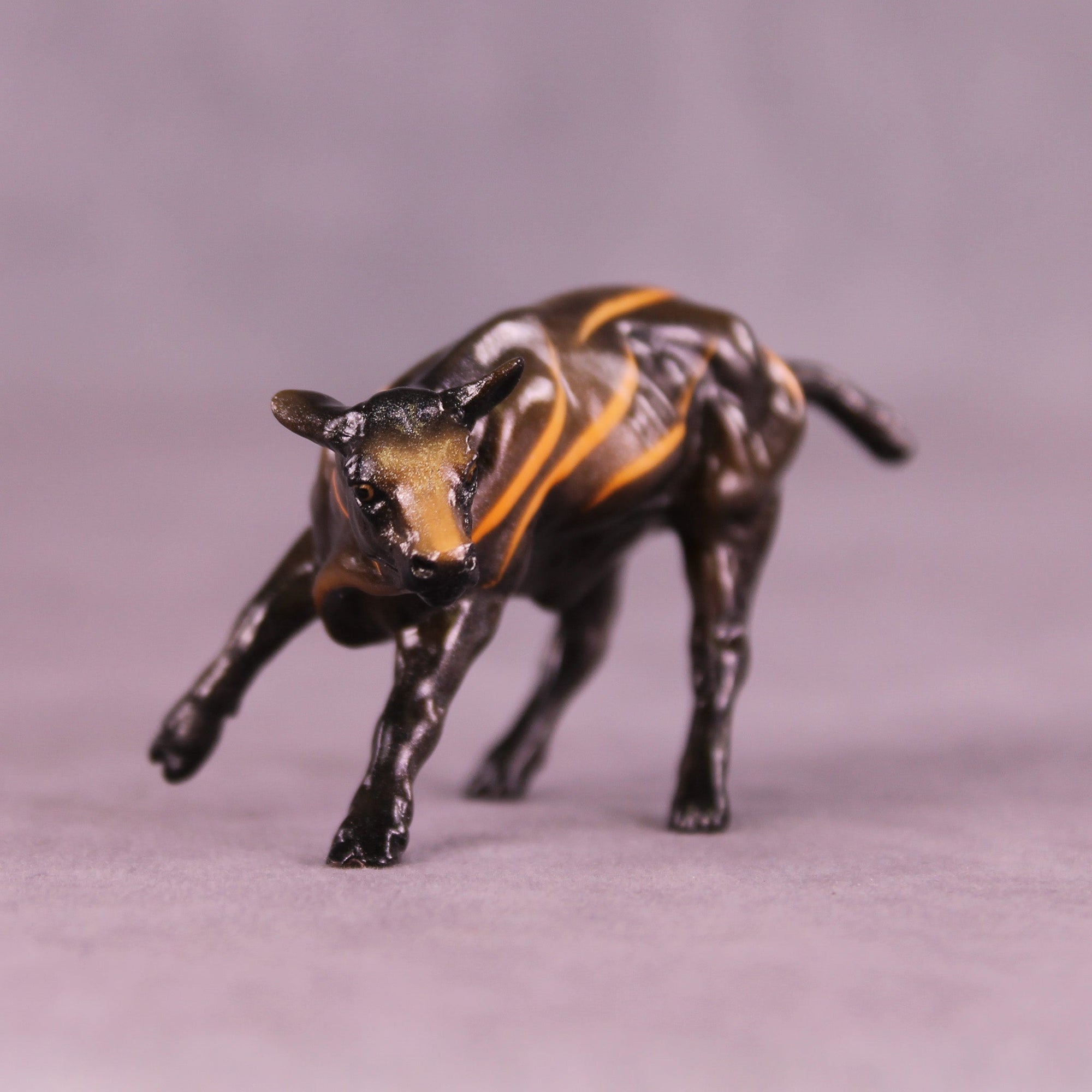 Caramel Sundae OOAK Chip Cow by Kike (Enrique) Duarte MM25 Group D