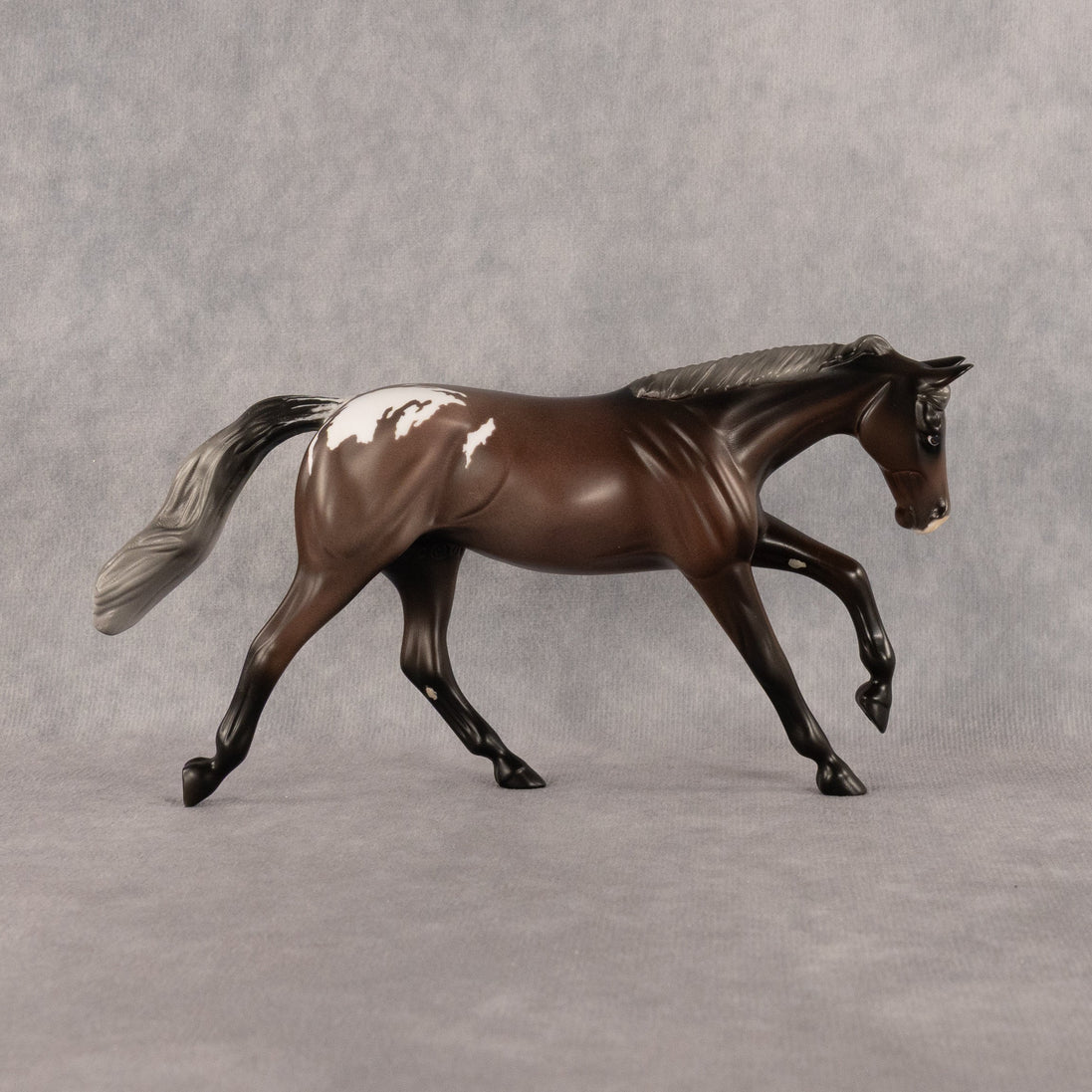 Careful Now OOAK Pebble Stock Horse by Alex Fortman LHS26