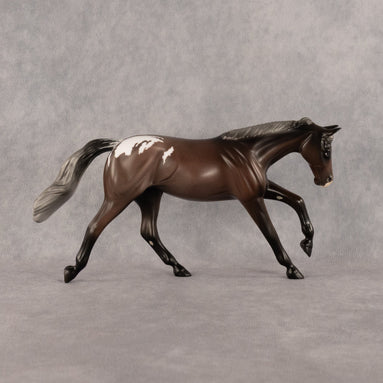 Careful Now OOAK Pebble Stock Horse by Alex Fortman LHS26