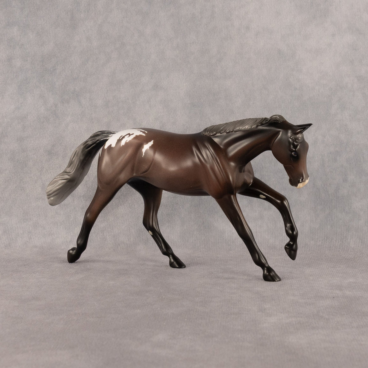 Careful Now OOAK Pebble Stock Horse by Alex Fortman LHS26