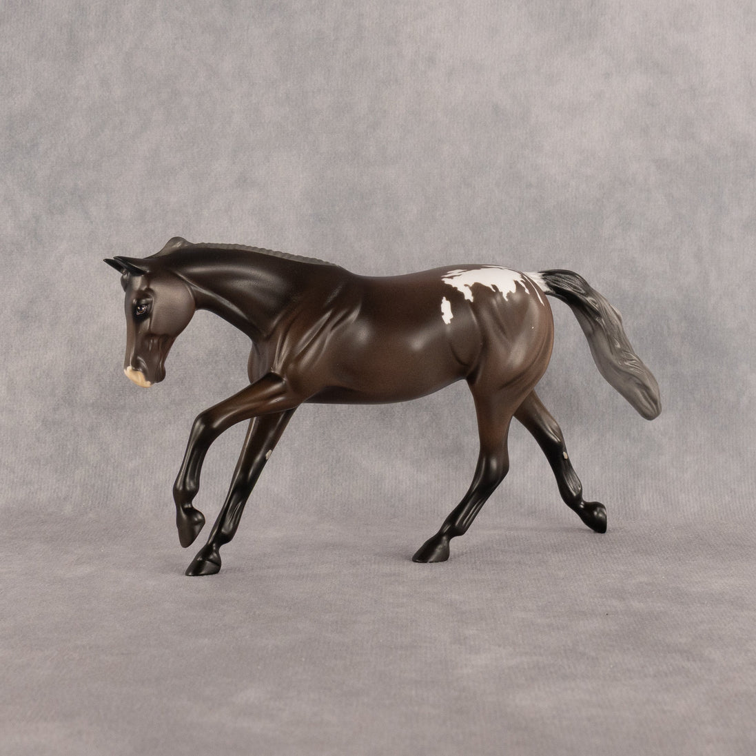 Careful Now OOAK Pebble Stock Horse by Alex Fortman LHS26