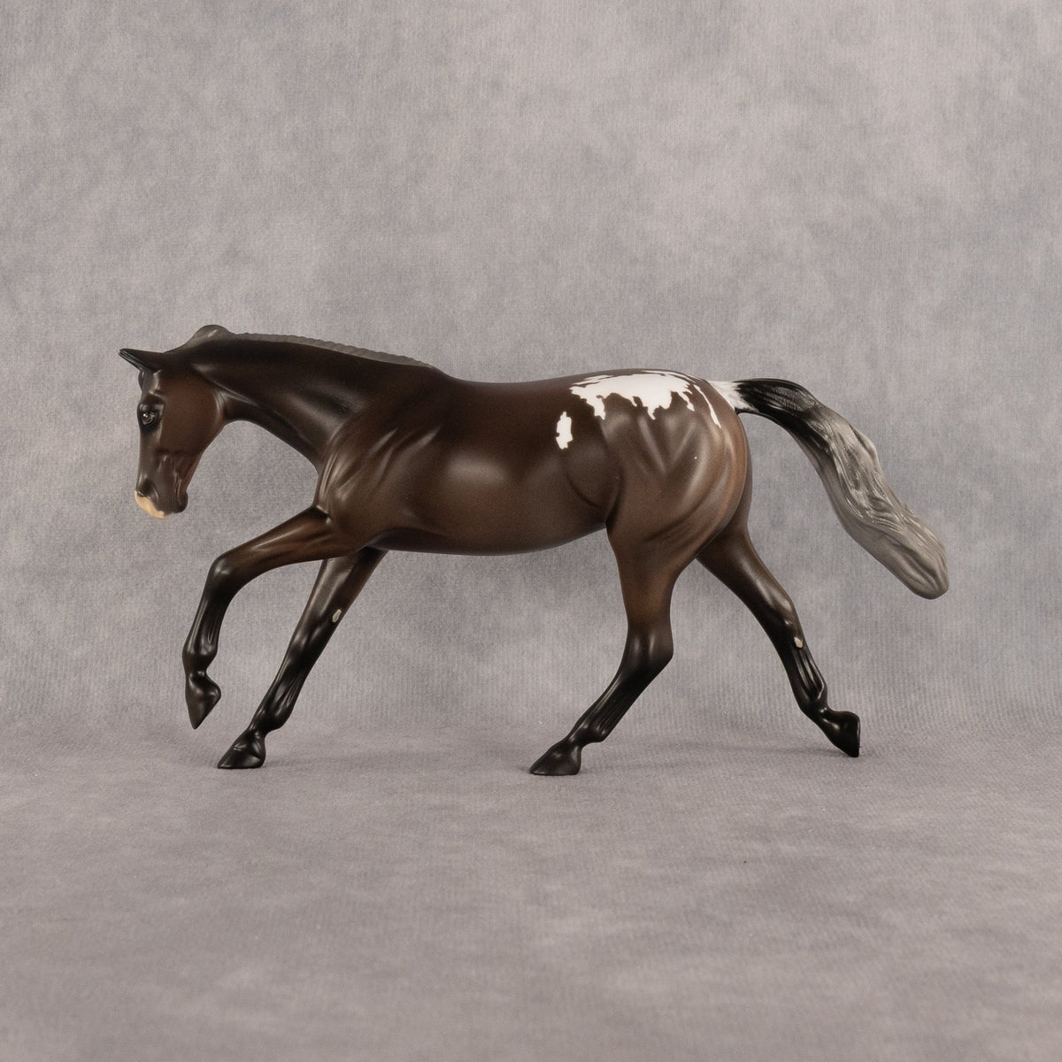 Careful Now OOAK Pebble Stock Horse by Alex Fortman LHS26