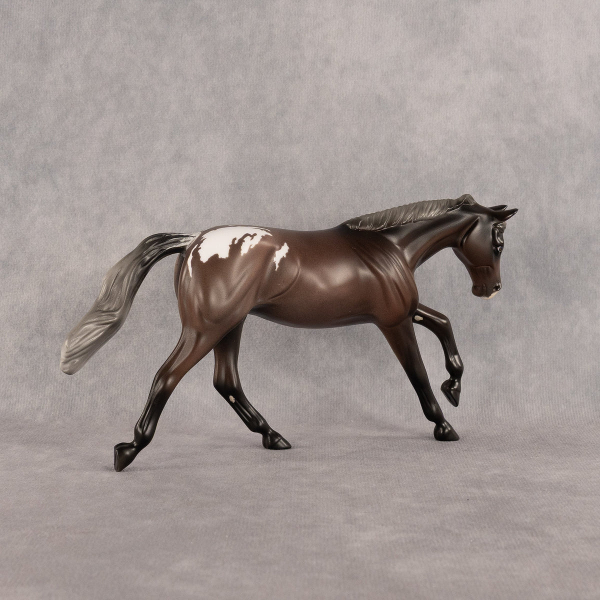 Careful Now OOAK Pebble Stock Horse by Alex Fortman LHS26