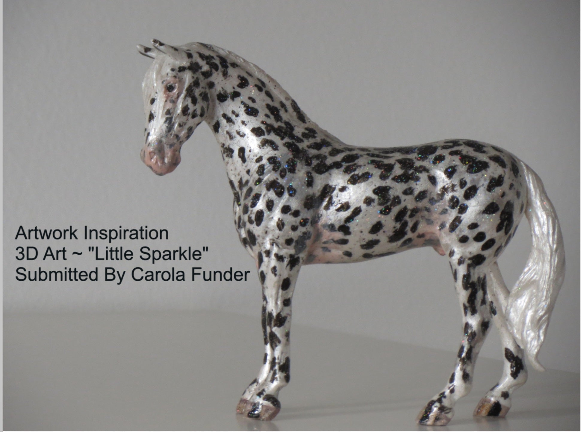 Little Sparkle DRAFT CHIP SAMPLE Appaloosa Chips By Dawn Quick EQ24 ss1024