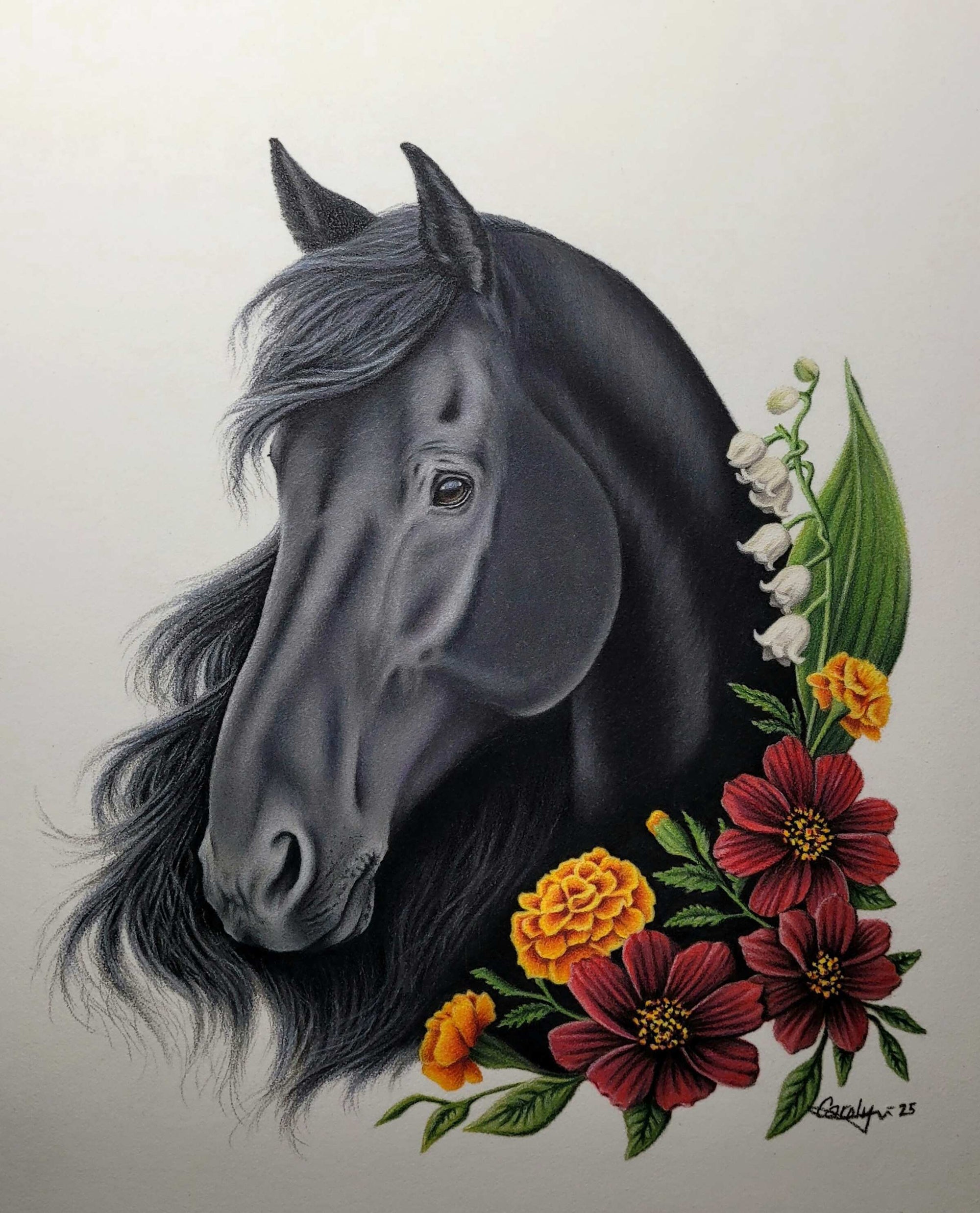 PREVIEW Art of the Horse "Karma" LE-7 FCM Irish Draught by Ashley Palmer EQ25