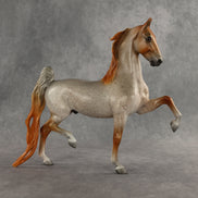 Carrier Pigeon OOAK Saddlebred by Dawn Quick DDOOAKs26