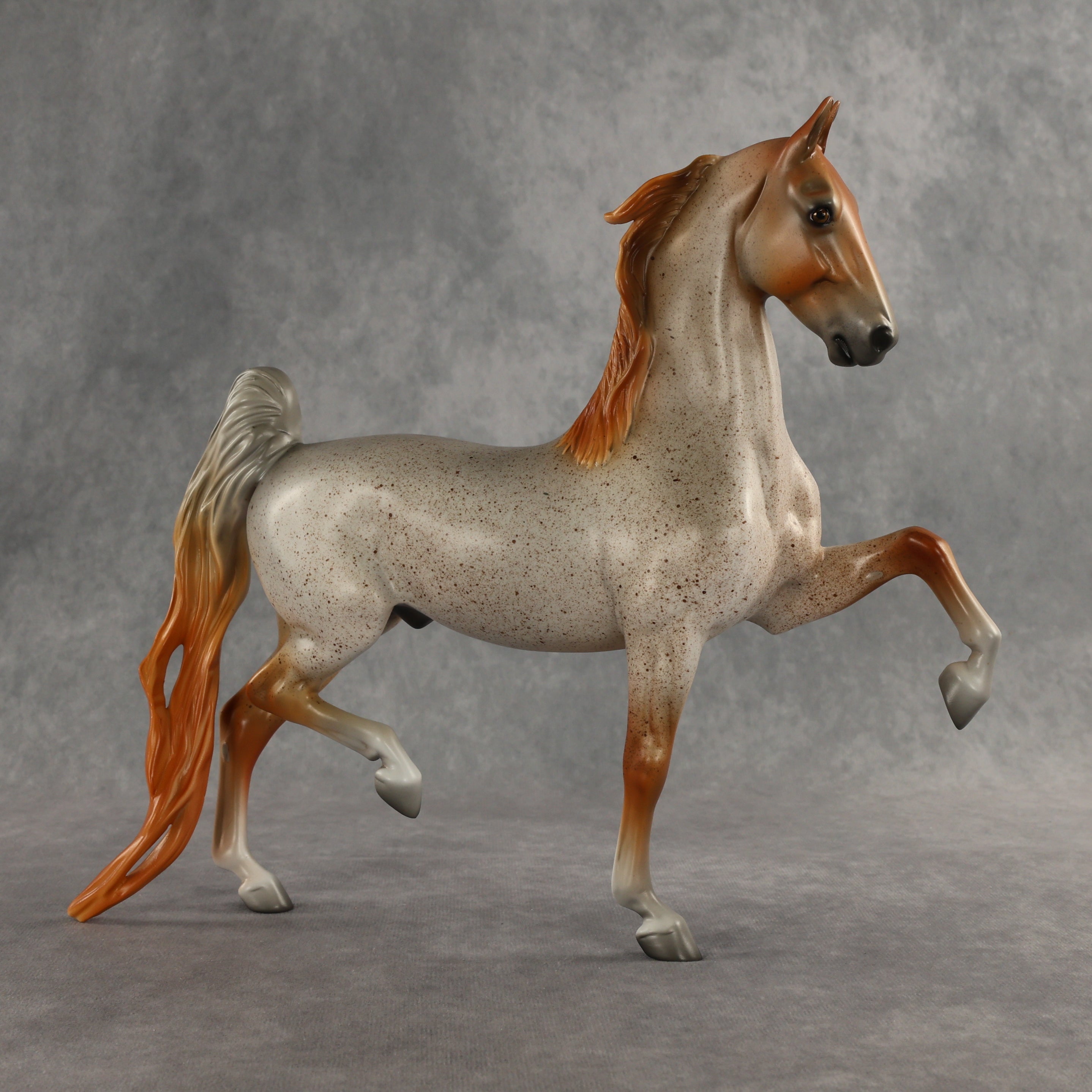 Carrier Pigeon OOAK Saddlebred by Dawn Quick DDOOAKs26