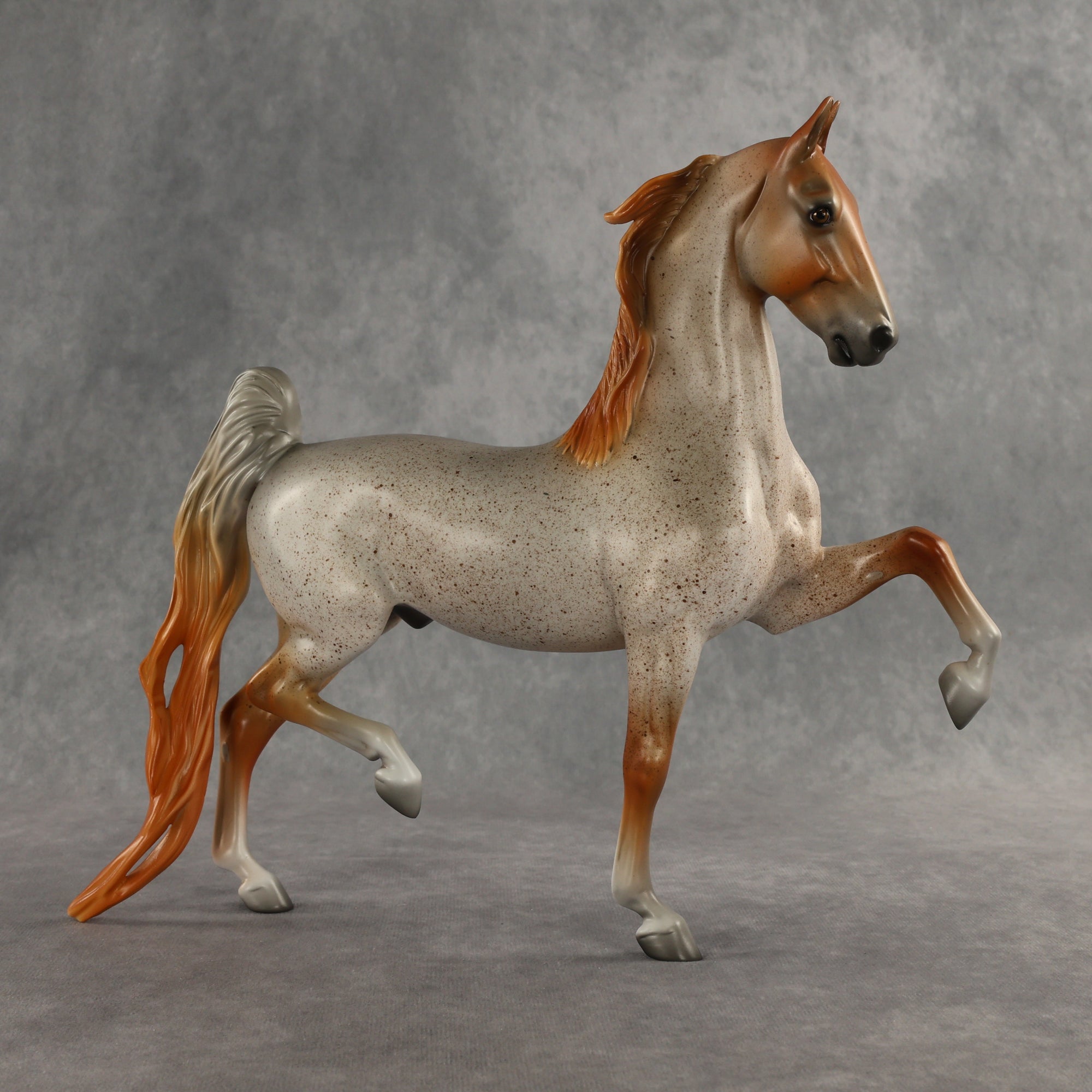 Carrier Pigeon OOAK Saddlebred by Dawn Quick DDOOAKs26