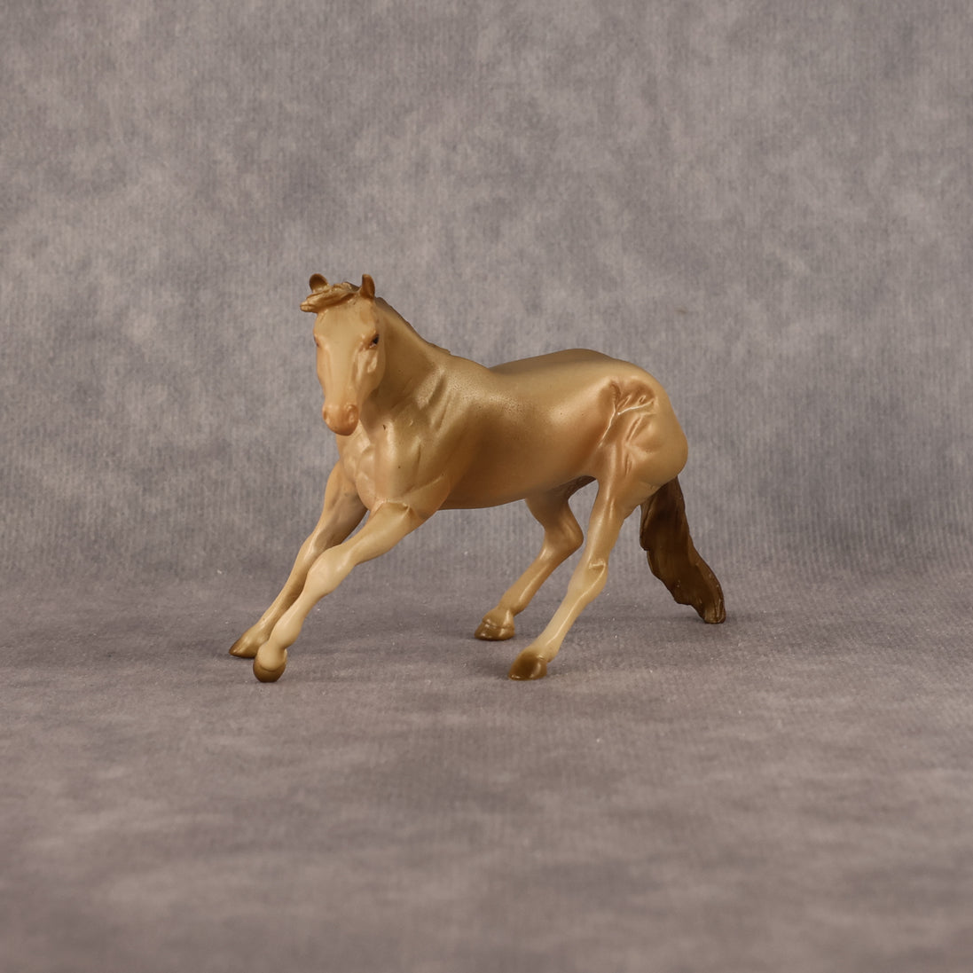 Catch Me Shinin' OOAK Chip Cutting Horse by Anna Rieck LHS26
