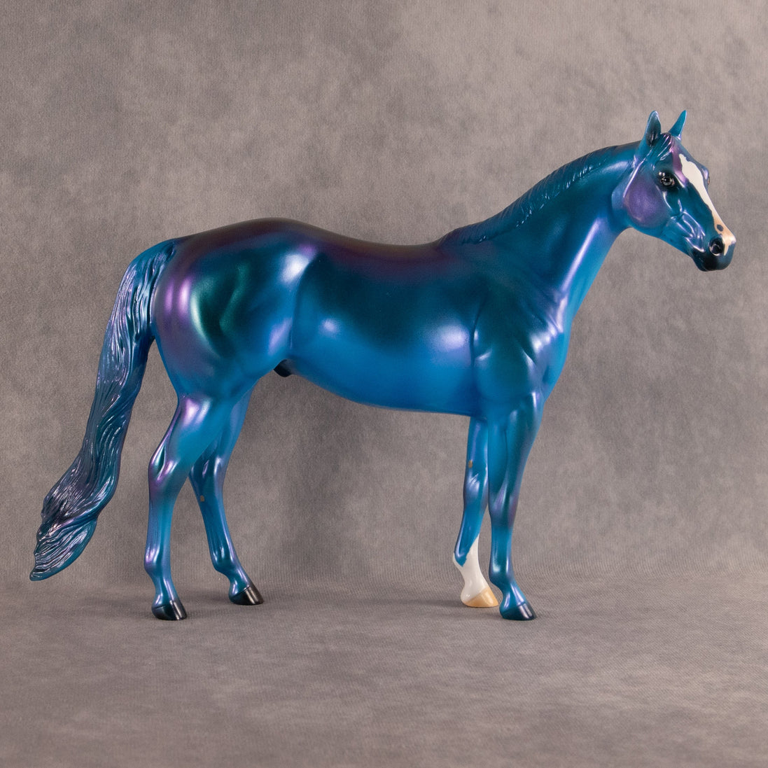 Cerulean Star OOAK Ideal Stock Horse by Erin Corbett EQ26